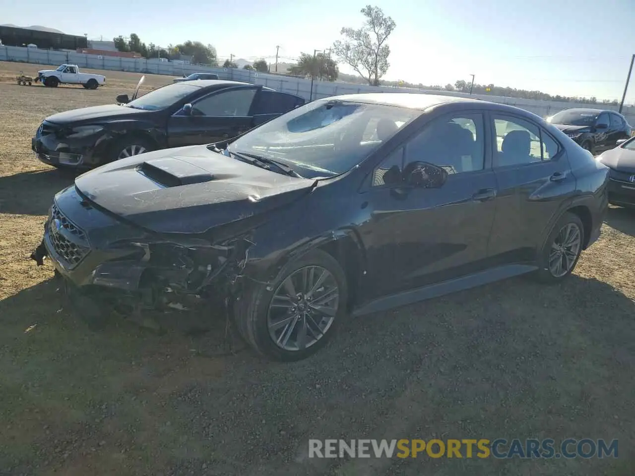 1 Photograph of a damaged car JF1VBAB68N8017103 SUBARU WRX 2022
