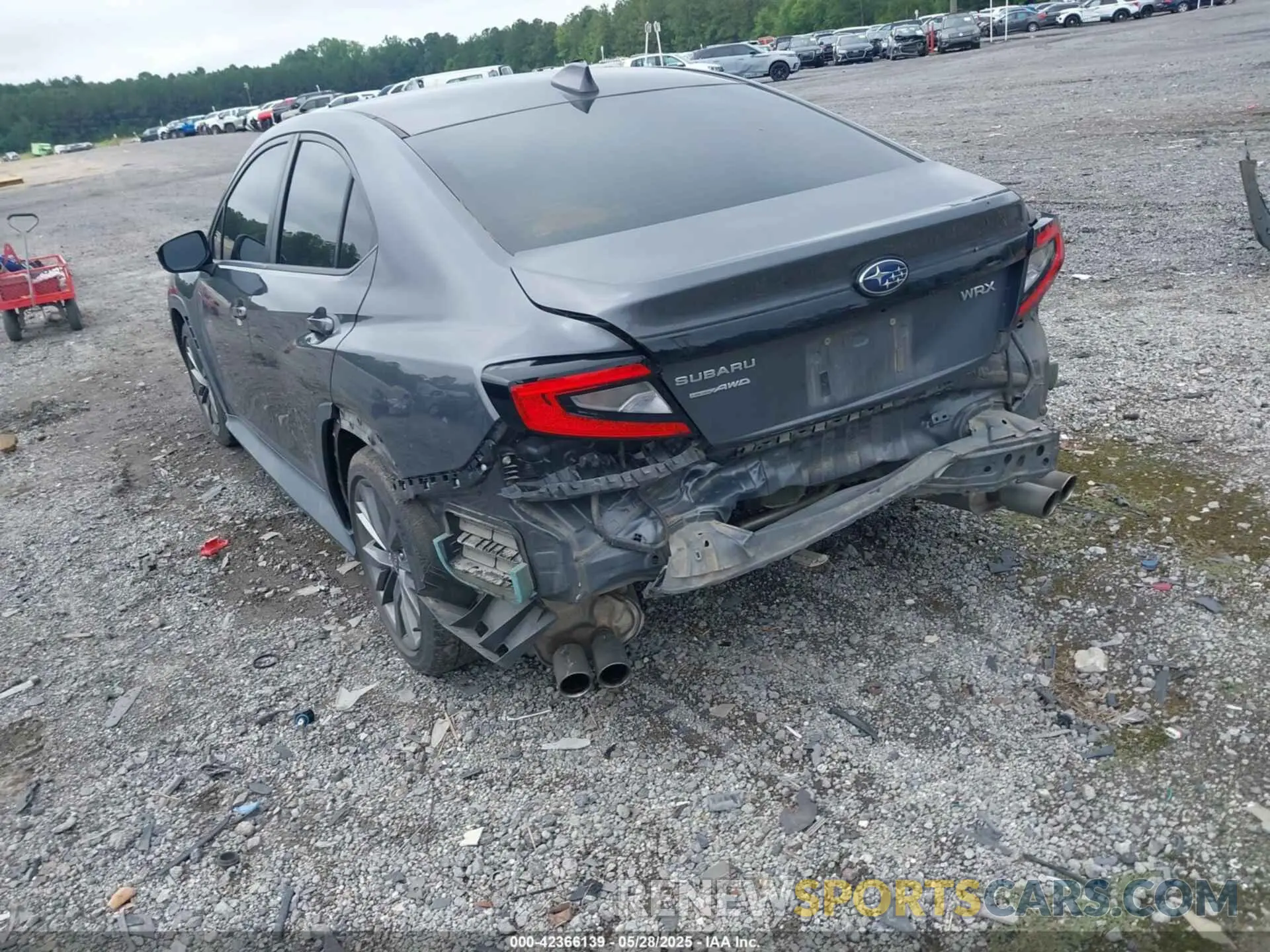 3 Photograph of a damaged car JF1VBAB68N8024441 SUBARU WRX 2022