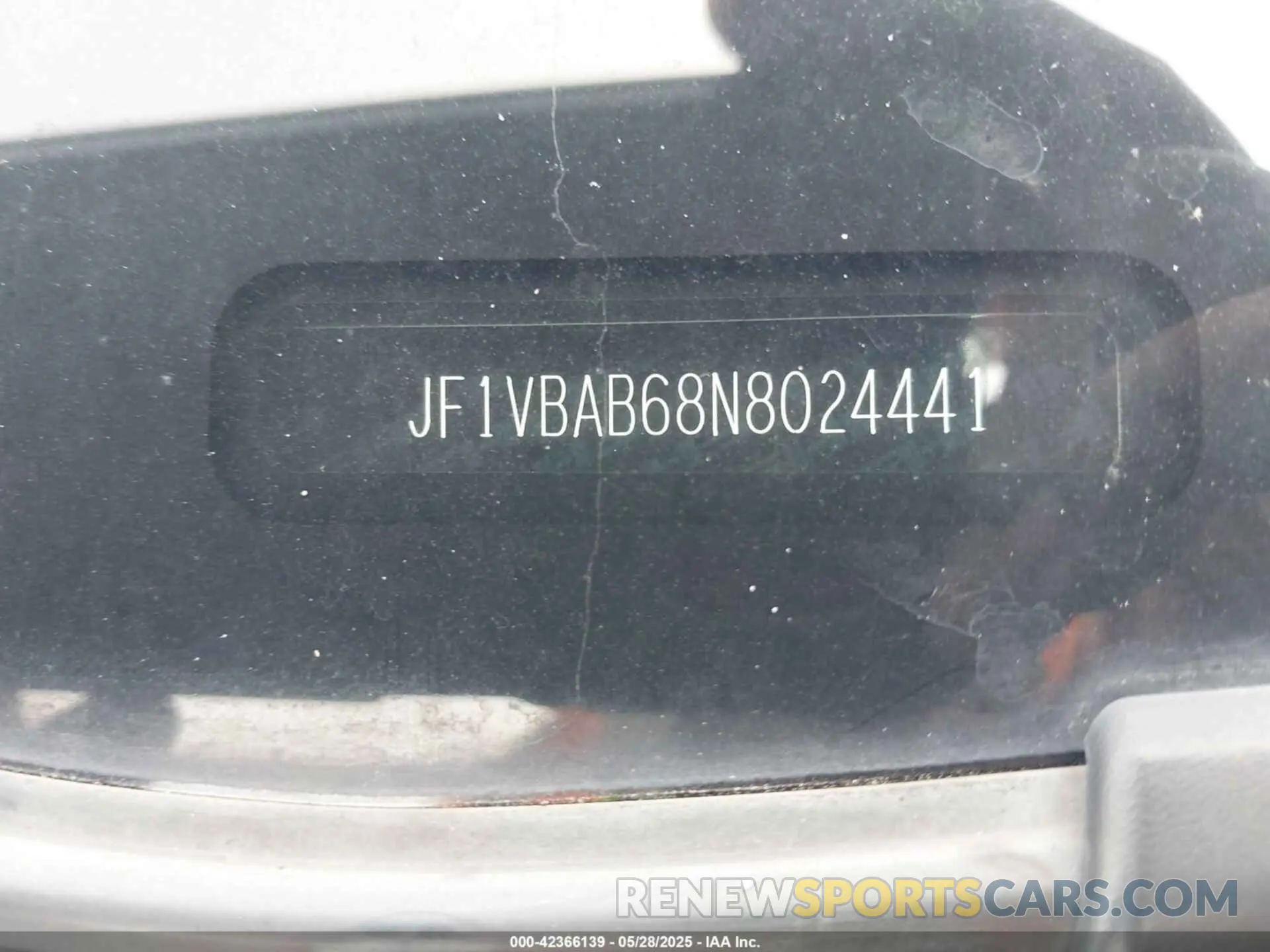 9 Photograph of a damaged car JF1VBAB68N8024441 SUBARU WRX 2022