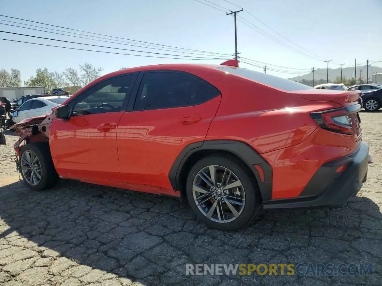 2 Photograph of a damaged car JF1VBAB69N8014825 SUBARU WRX 2022