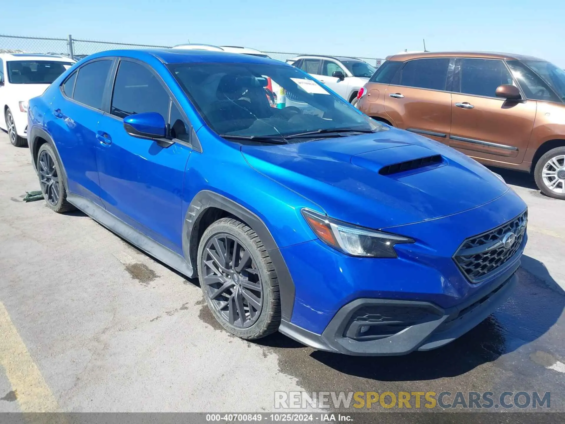 1 Photograph of a damaged car JF1VBAF61N9007775 SUBARU WRX 2022