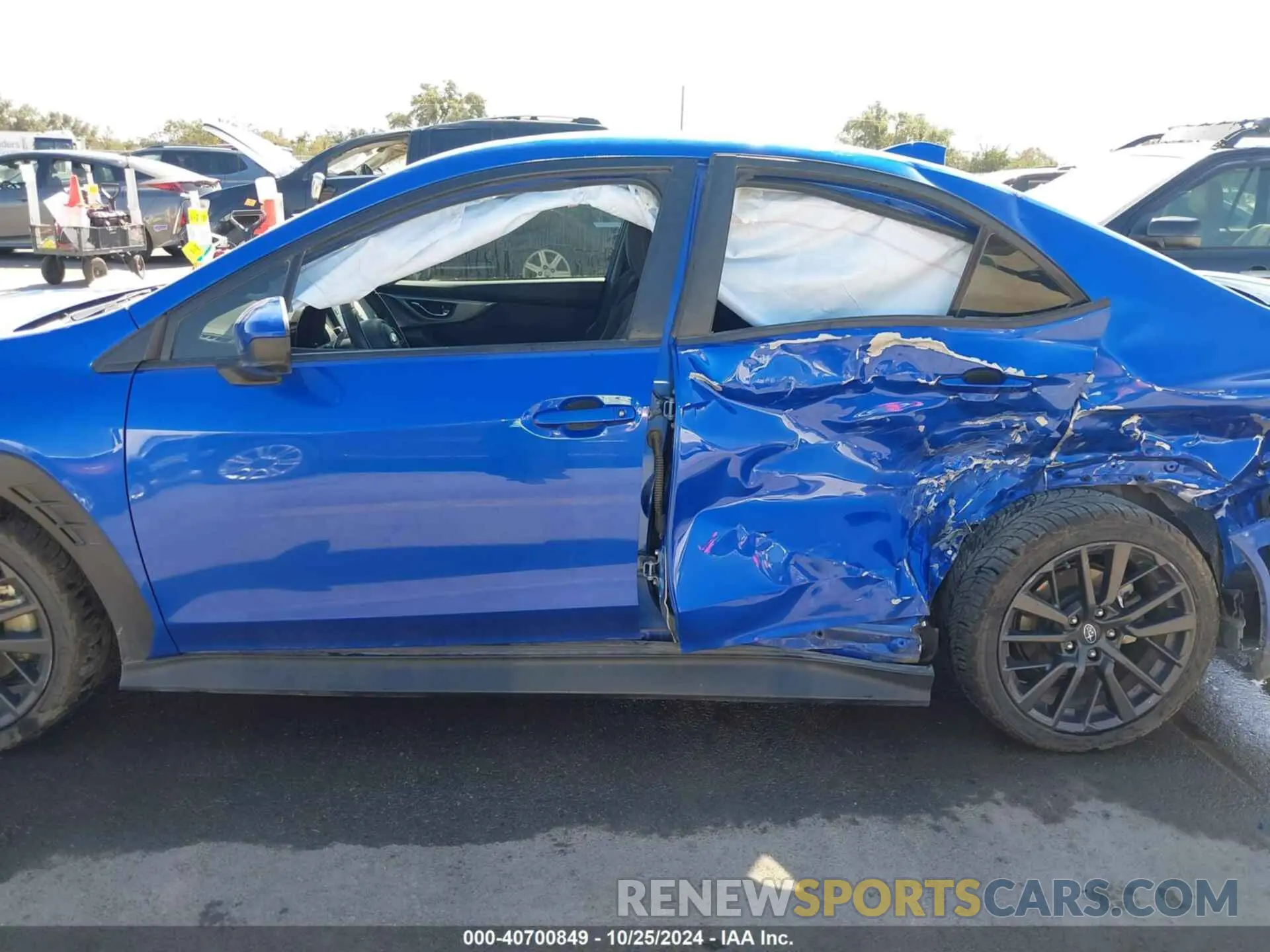 14 Photograph of a damaged car JF1VBAF61N9007775 SUBARU WRX 2022