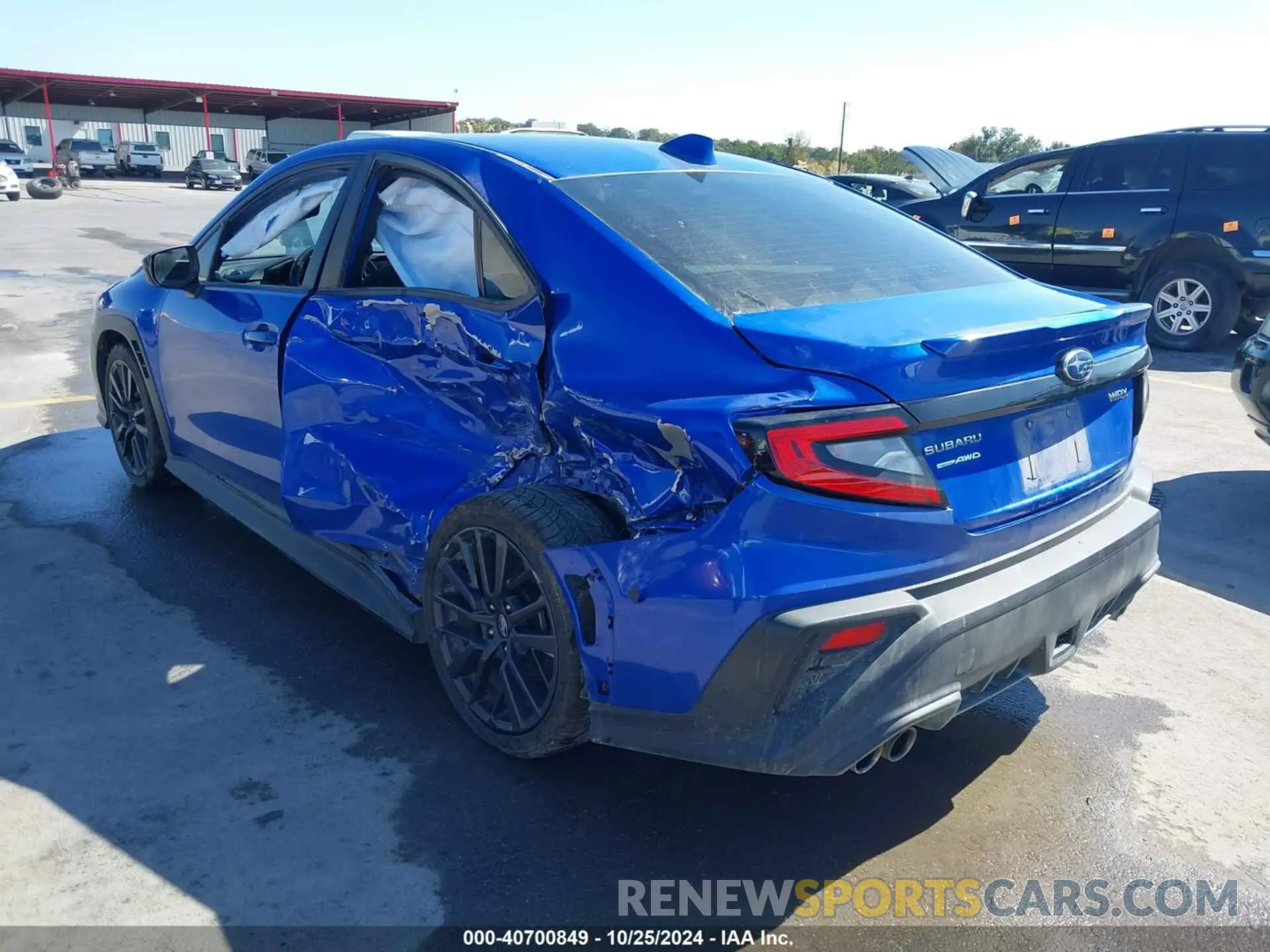 3 Photograph of a damaged car JF1VBAF61N9007775 SUBARU WRX 2022