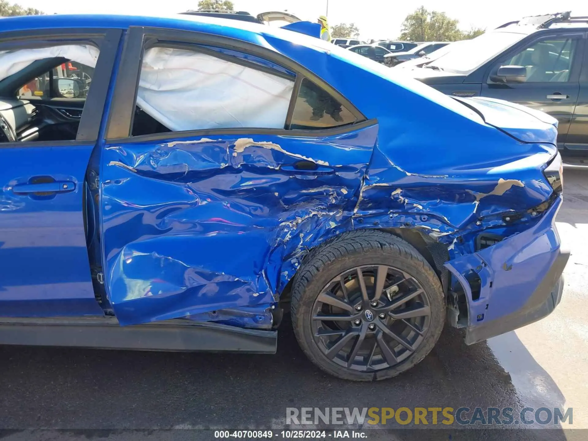 6 Photograph of a damaged car JF1VBAF61N9007775 SUBARU WRX 2022