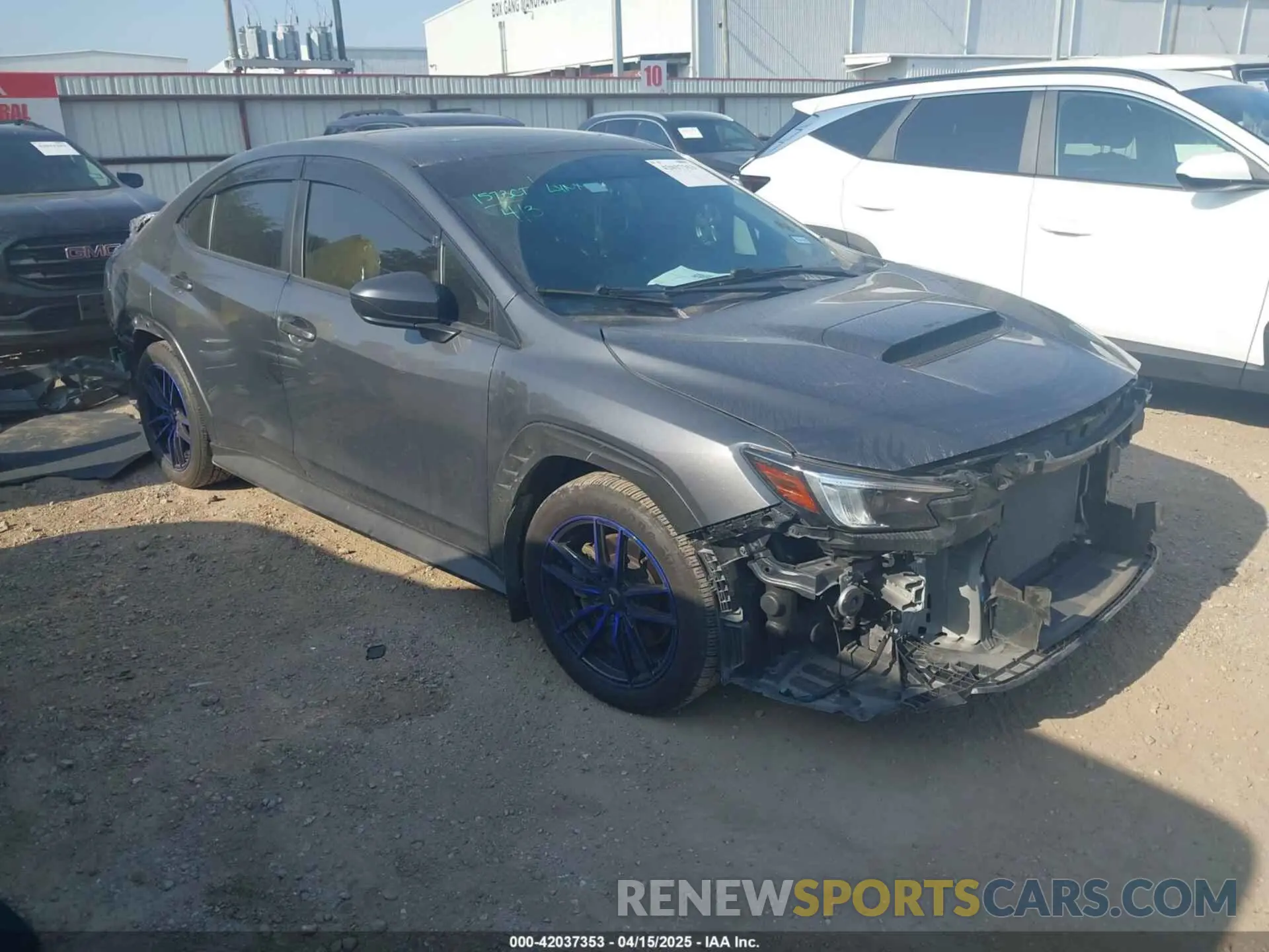 1 Photograph of a damaged car JF1VBAF61N9032210 SUBARU WRX 2022