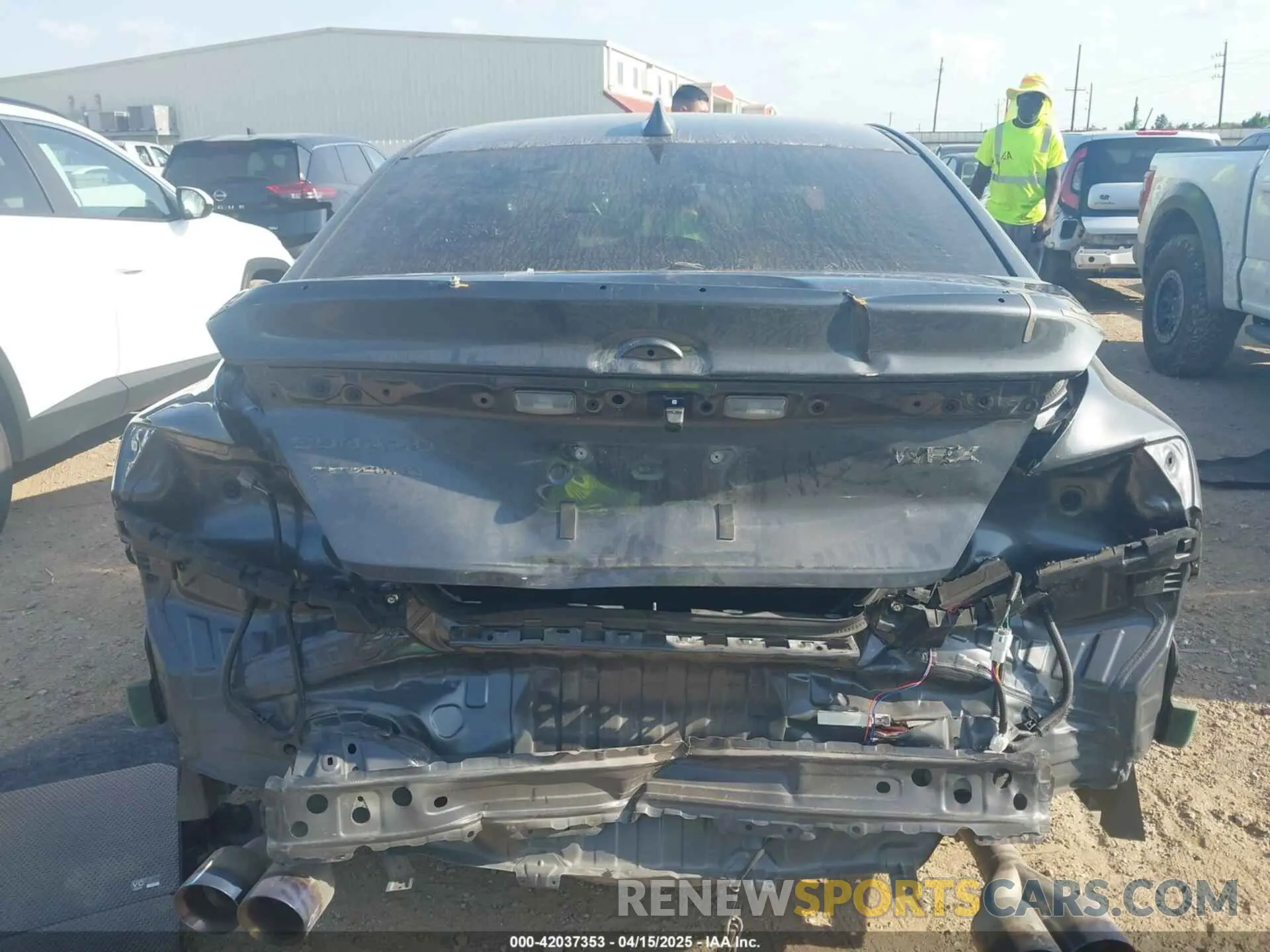17 Photograph of a damaged car JF1VBAF61N9032210 SUBARU WRX 2022