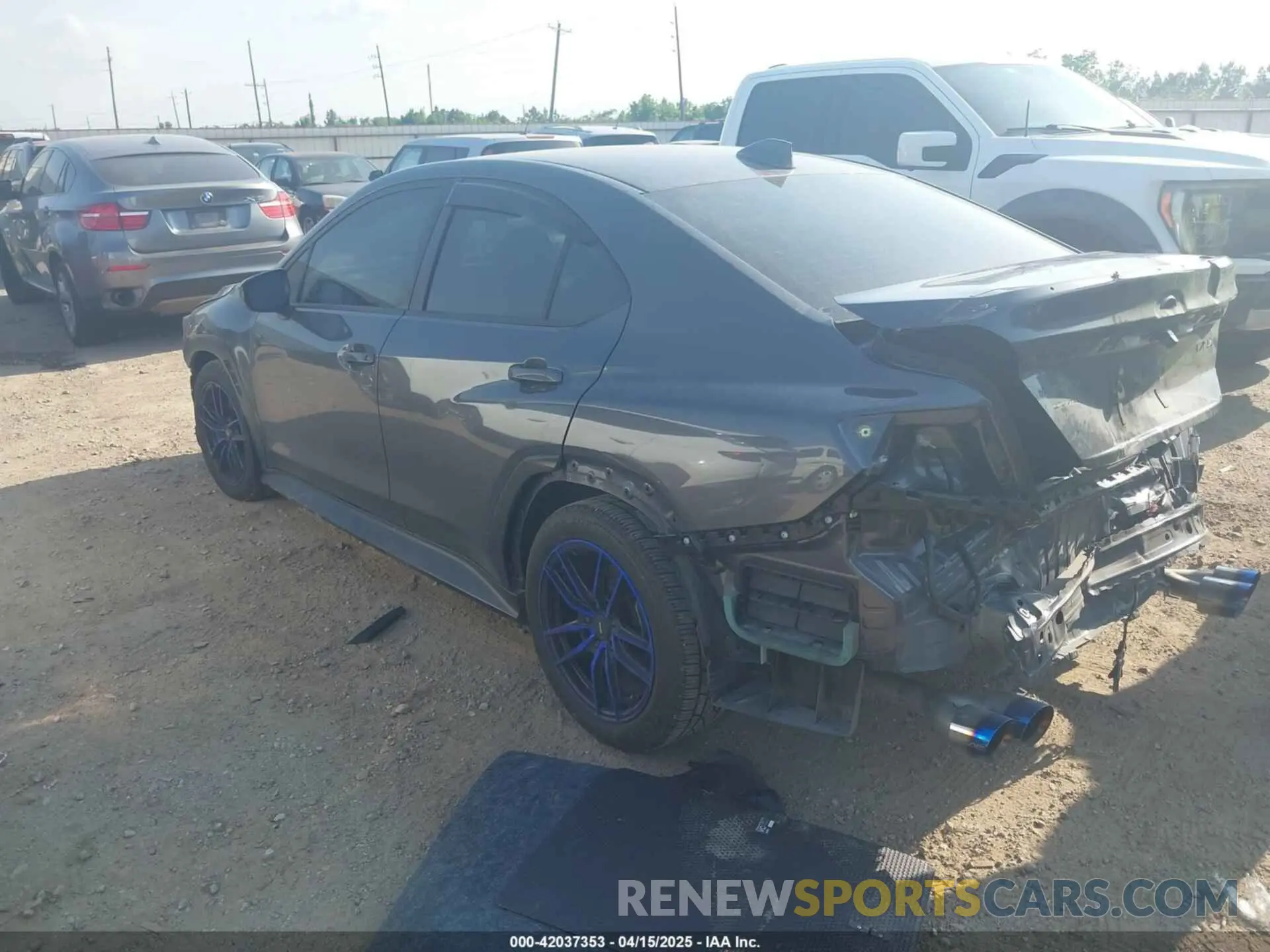3 Photograph of a damaged car JF1VBAF61N9032210 SUBARU WRX 2022