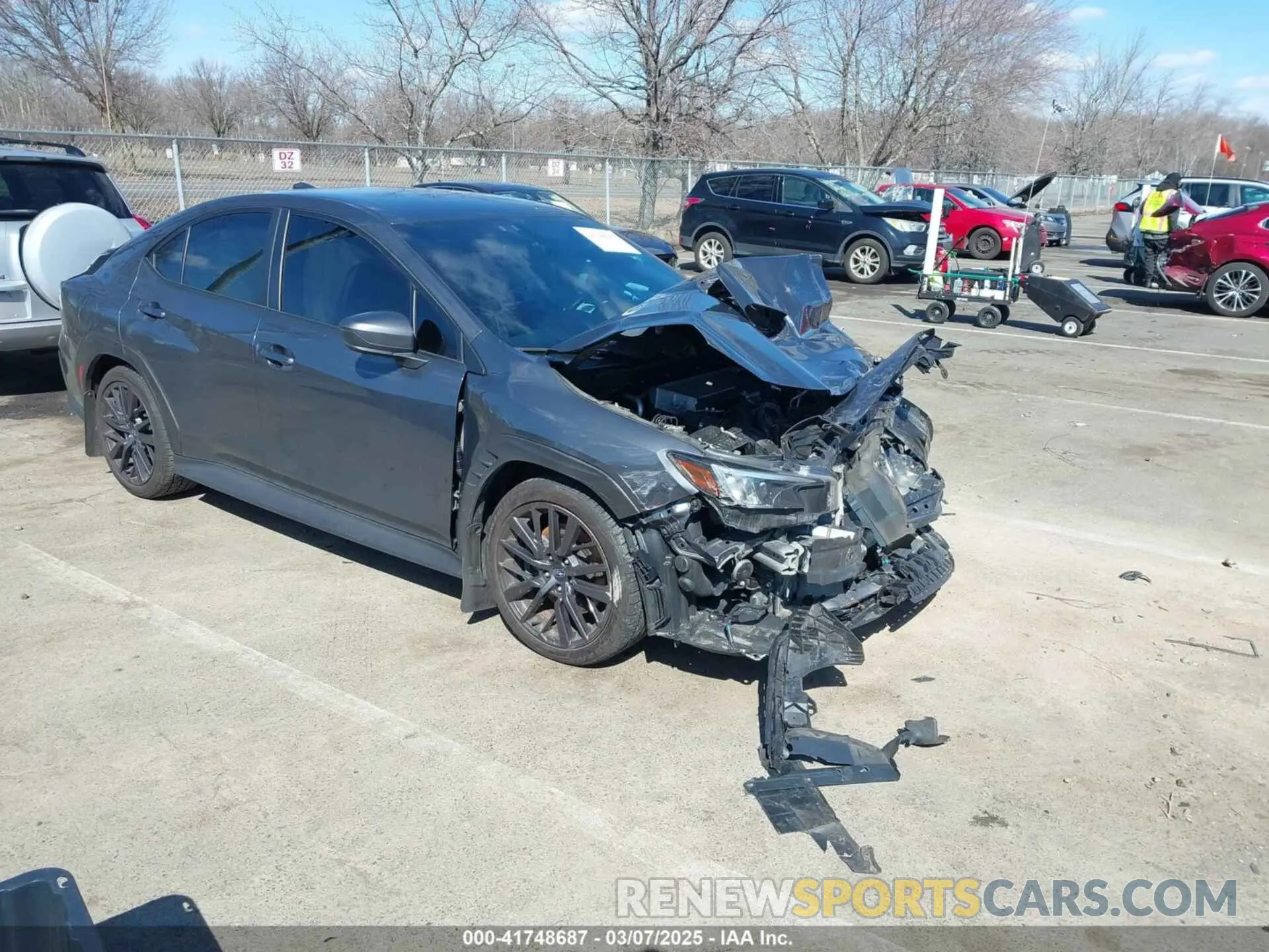 1 Photograph of a damaged car JF1VBAF62N9019868 SUBARU WRX 2022