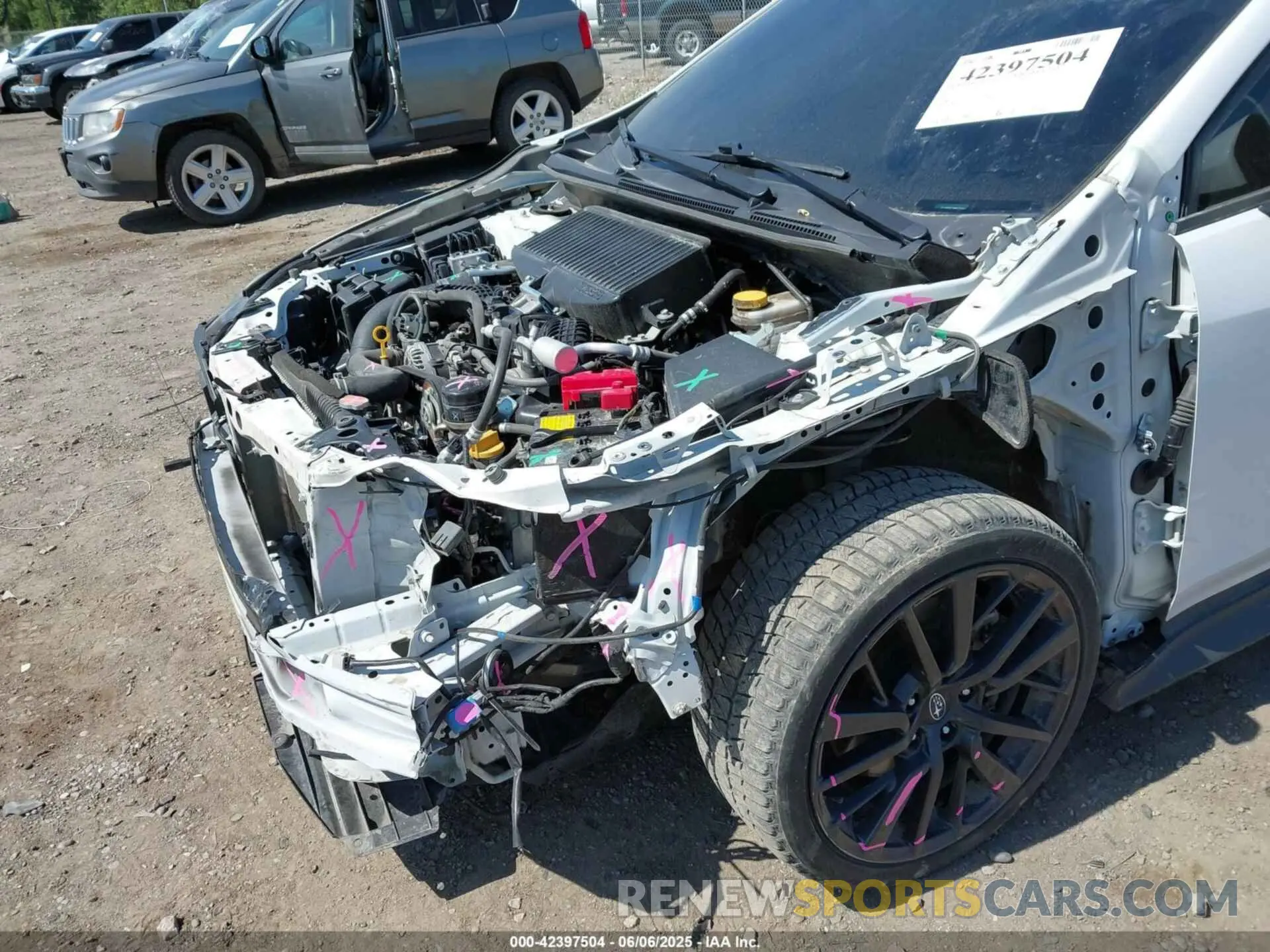 6 Photograph of a damaged car JF1VBAF62N9024164 SUBARU WRX 2022