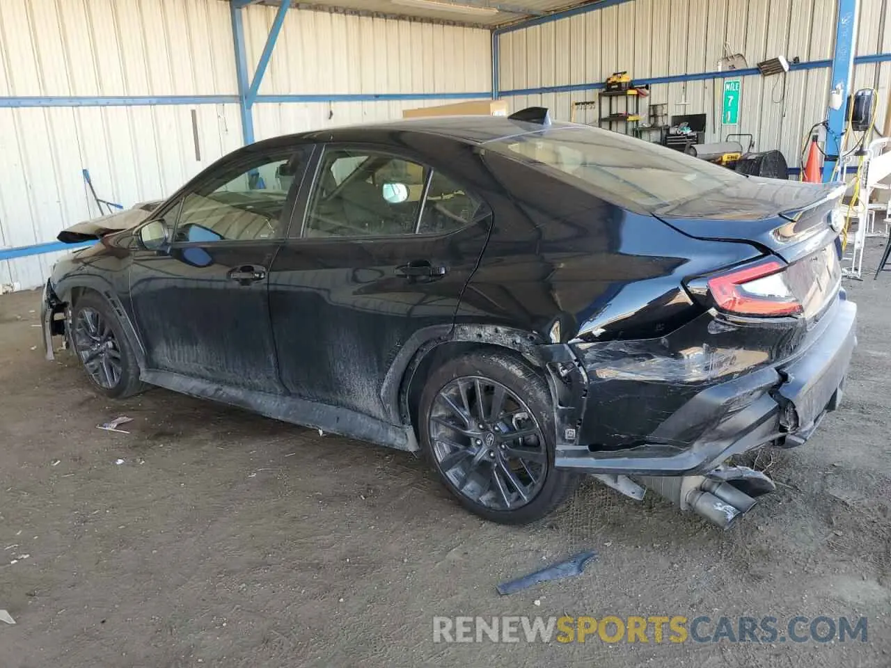 2 Photograph of a damaged car JF1VBAF63N9009303 SUBARU WRX 2022