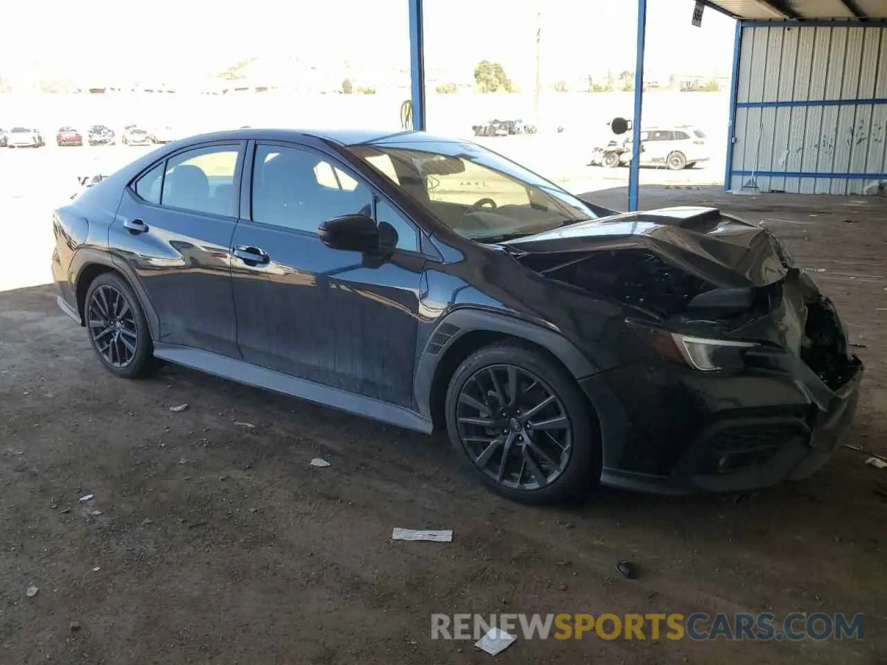 4 Photograph of a damaged car JF1VBAF63N9009303 SUBARU WRX 2022