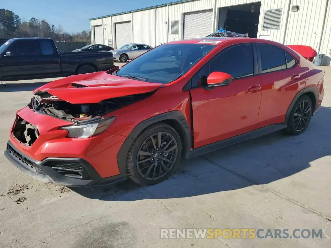 1 Photograph of a damaged car JF1VBAF63N9011911 SUBARU WRX 2022