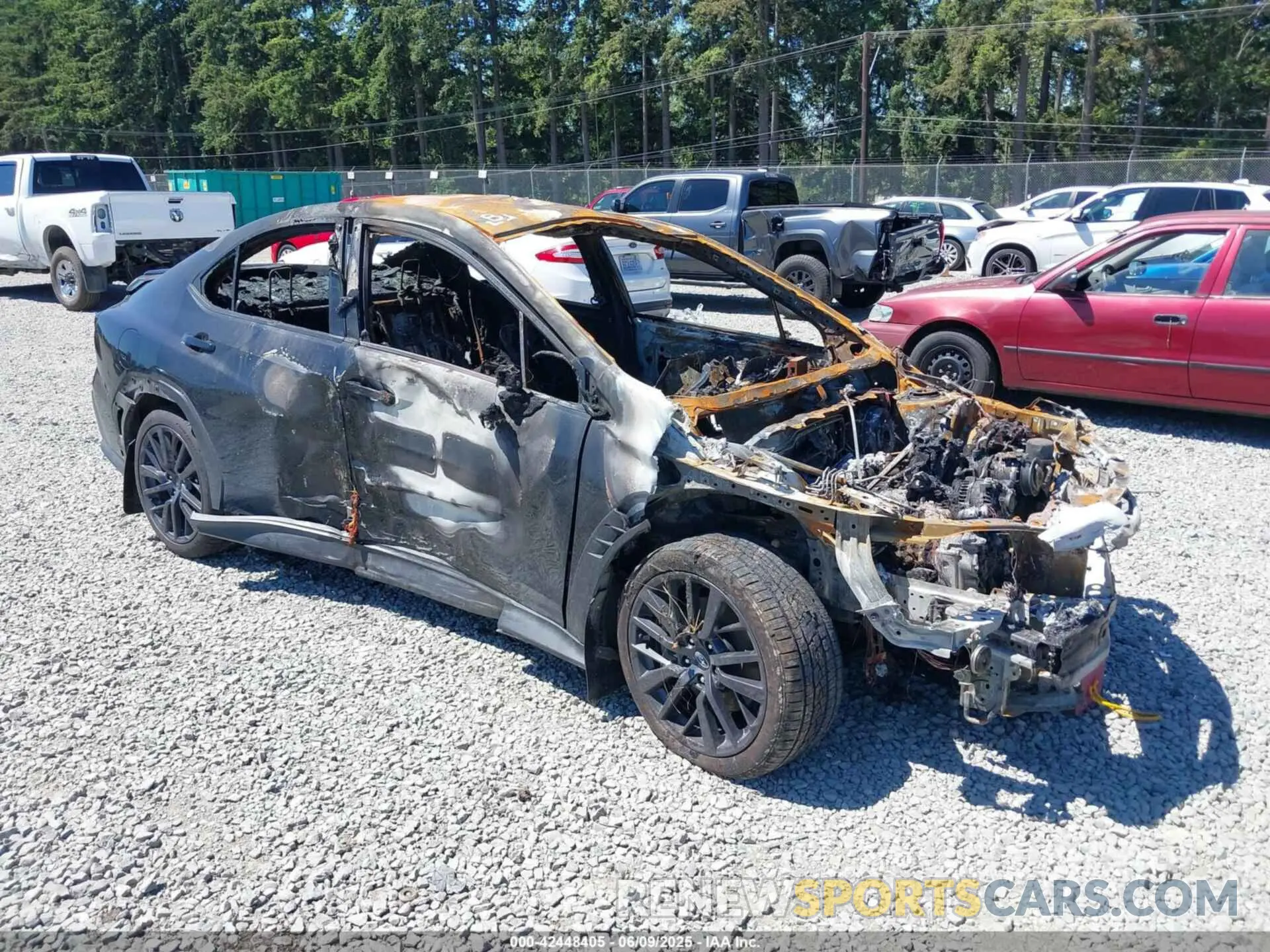 1 Photograph of a damaged car JF1VBAF63N9022147 SUBARU WRX 2022