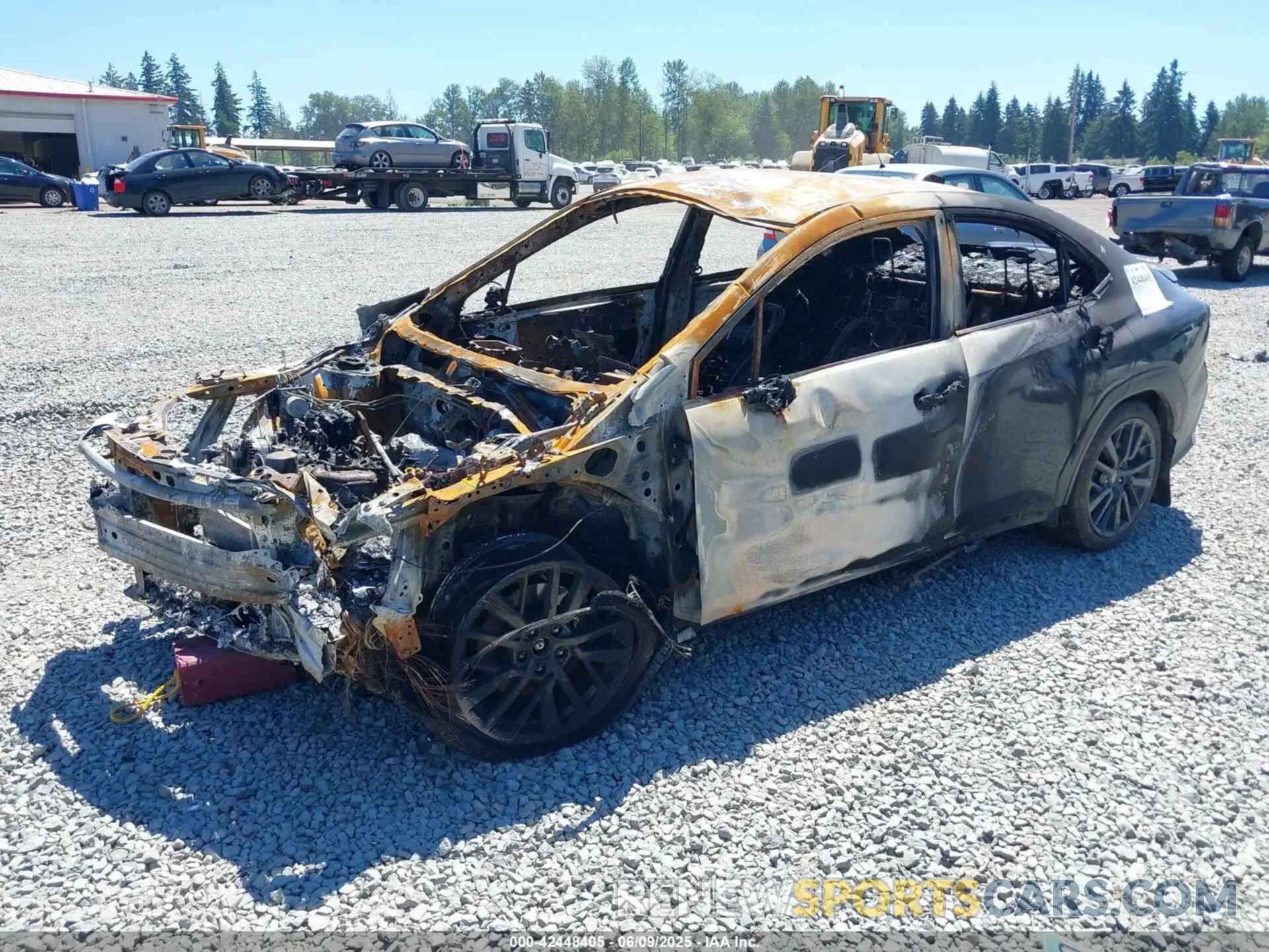 2 Photograph of a damaged car JF1VBAF63N9022147 SUBARU WRX 2022
