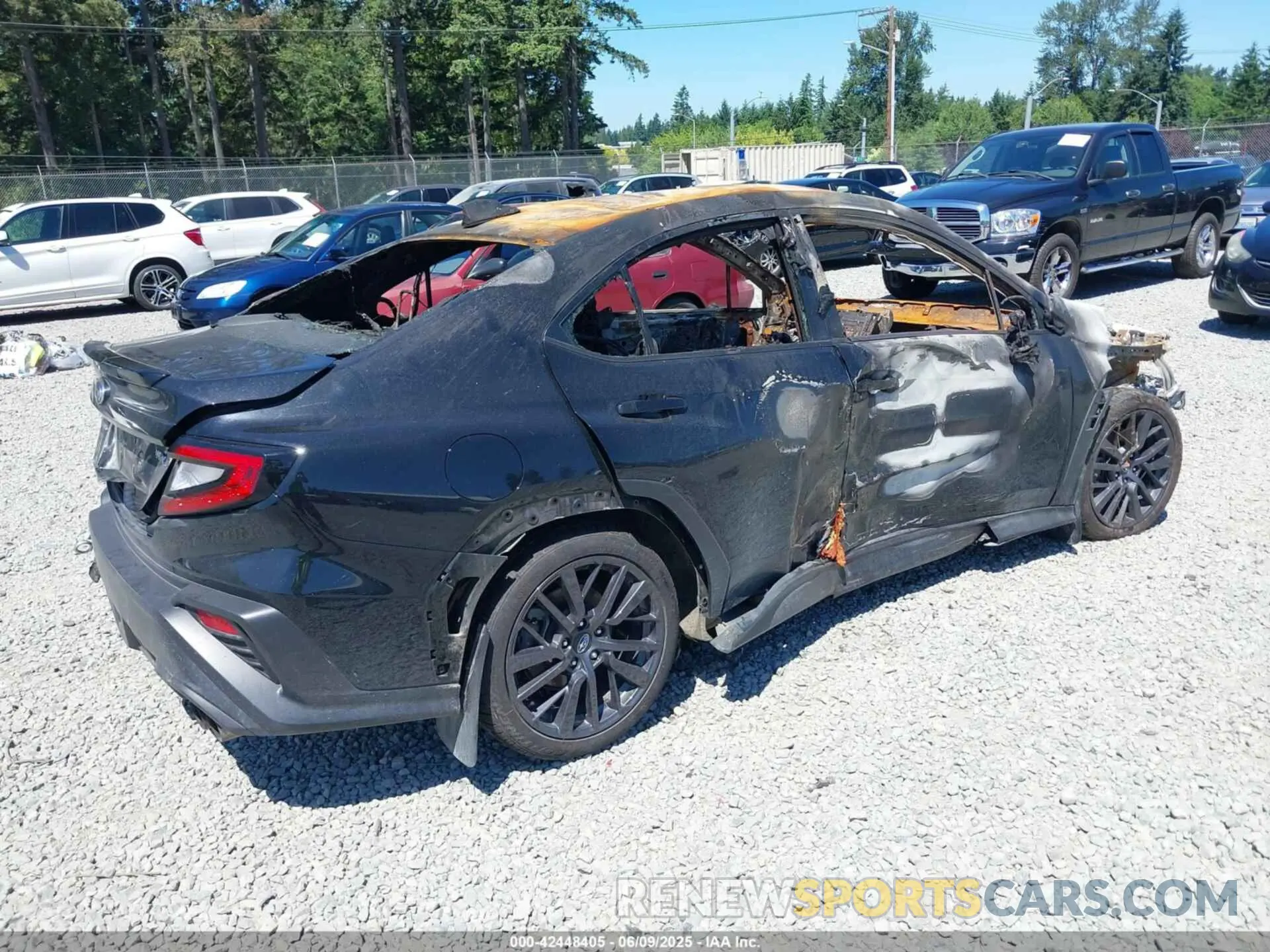 4 Photograph of a damaged car JF1VBAF63N9022147 SUBARU WRX 2022
