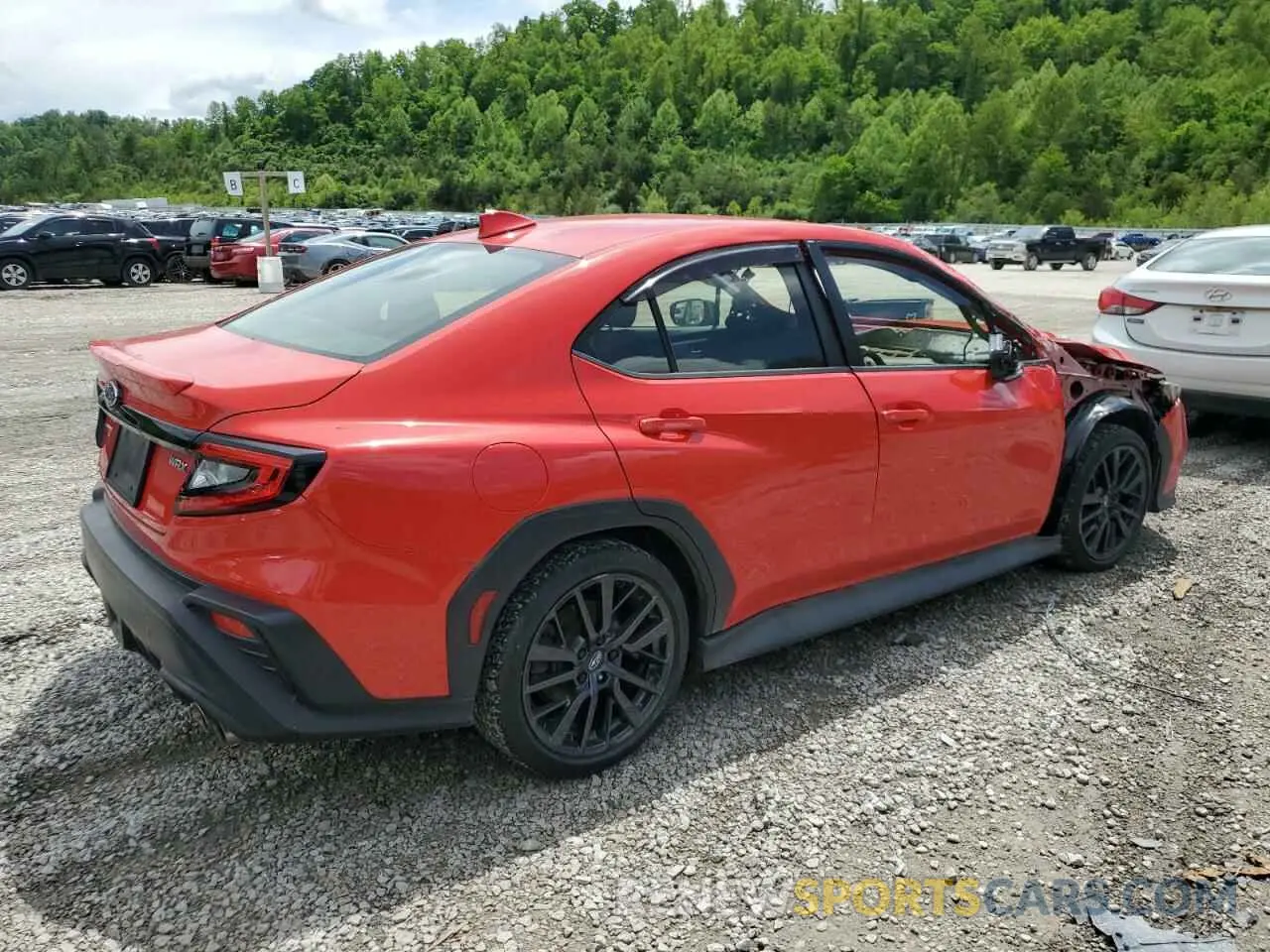 3 Photograph of a damaged car JF1VBAF63N9028465 SUBARU WRX 2022