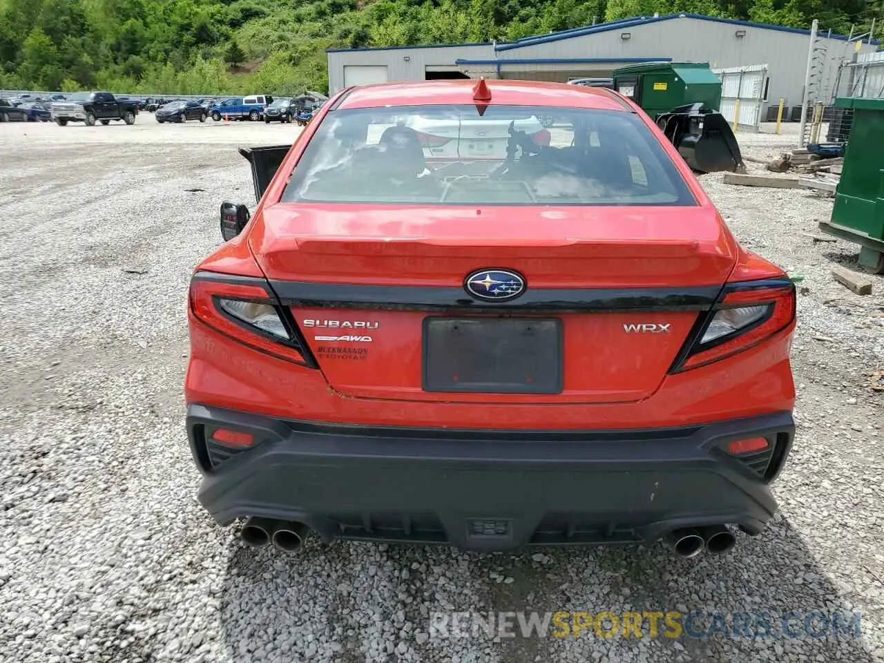 6 Photograph of a damaged car JF1VBAF63N9028465 SUBARU WRX 2022
