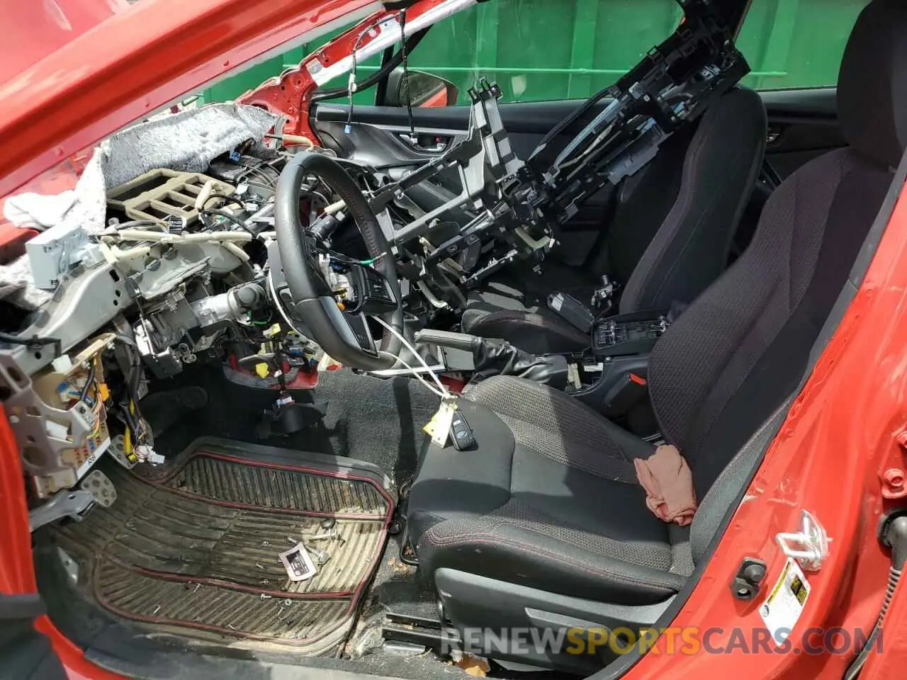 7 Photograph of a damaged car JF1VBAF63N9028465 SUBARU WRX 2022