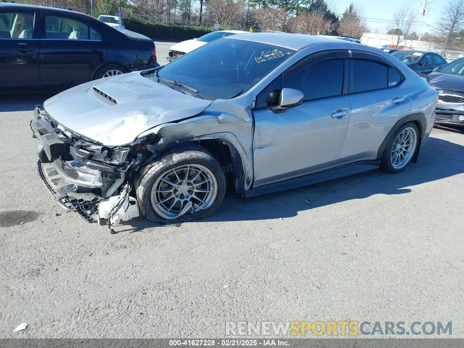 2 Photograph of a damaged car JF1VBAF64N9012257 SUBARU WRX 2022