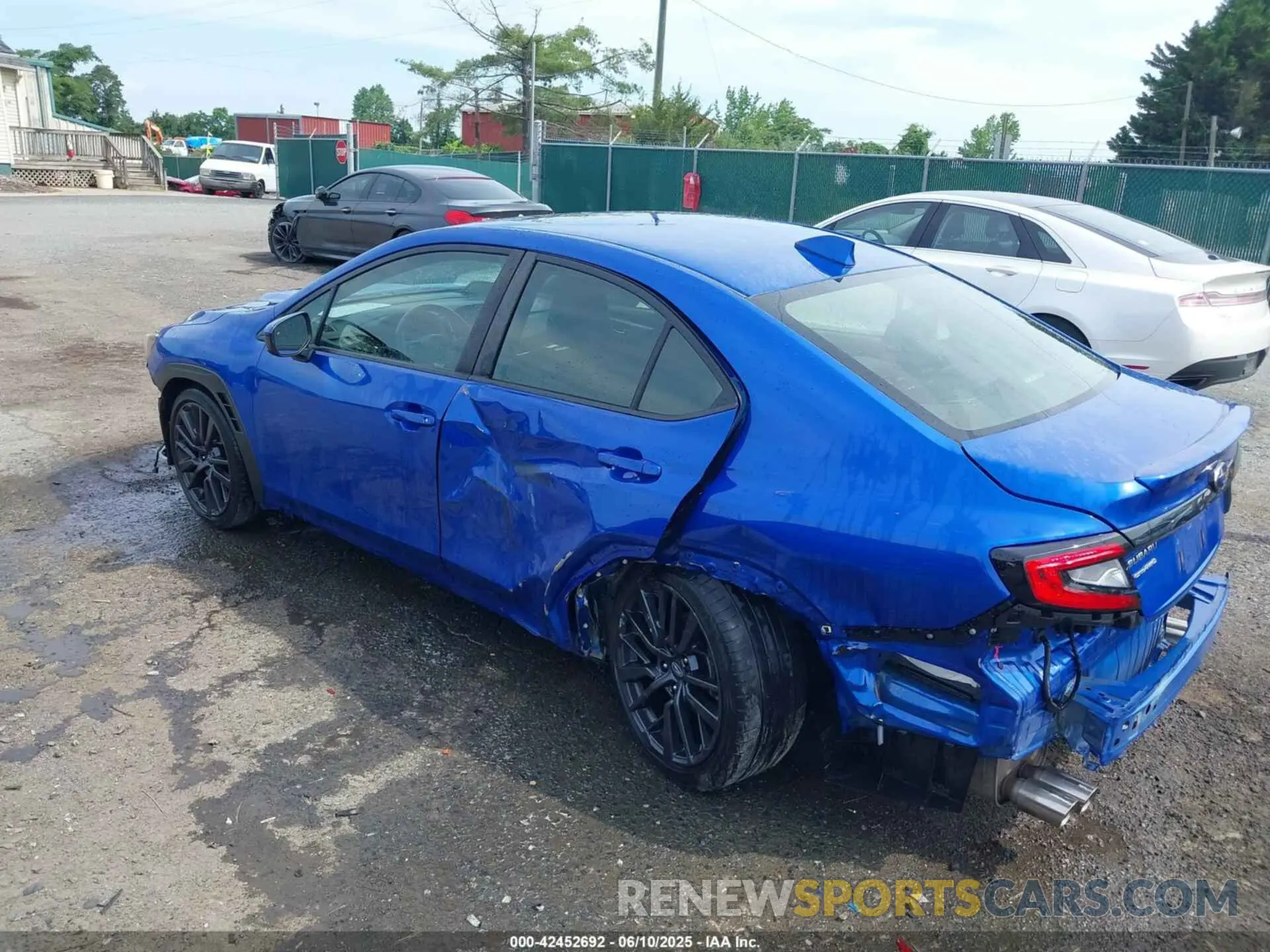 3 Photograph of a damaged car JF1VBAF64N9013814 SUBARU WRX 2022