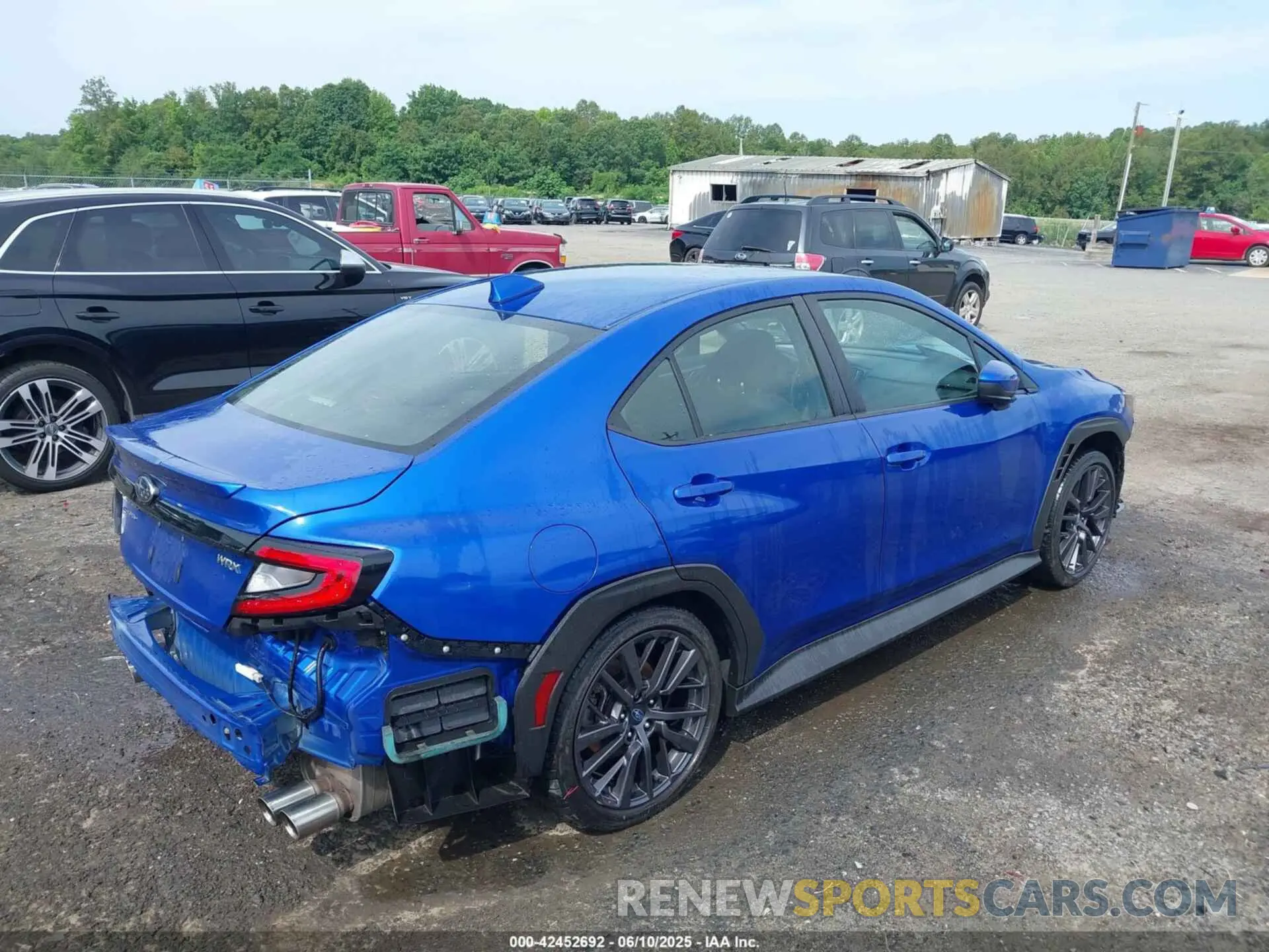 4 Photograph of a damaged car JF1VBAF64N9013814 SUBARU WRX 2022