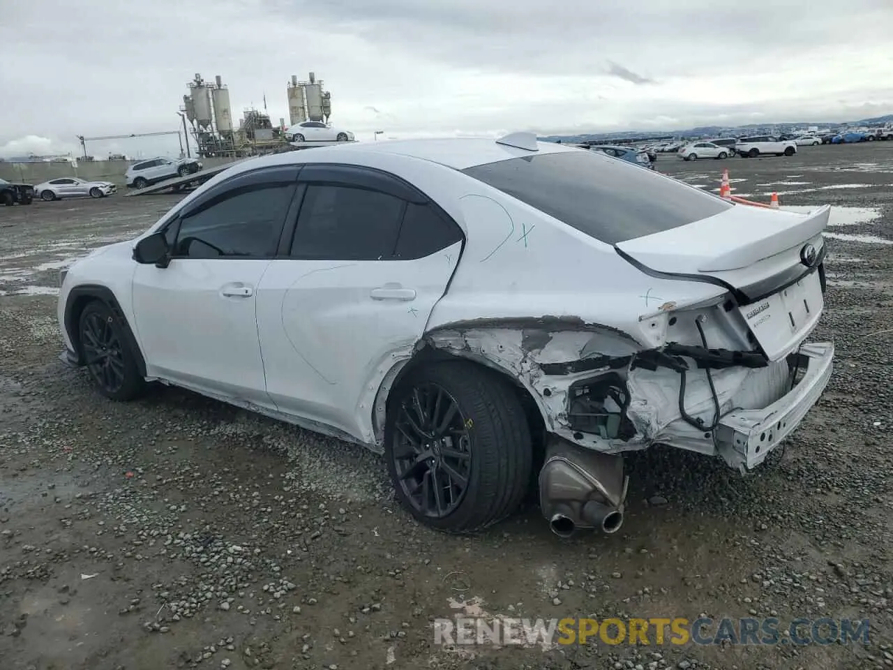 2 Photograph of a damaged car JF1VBAF64N9027177 SUBARU WRX 2022