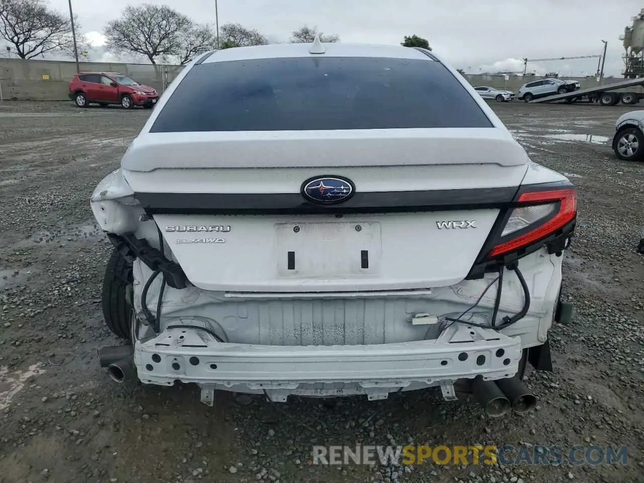 6 Photograph of a damaged car JF1VBAF64N9027177 SUBARU WRX 2022