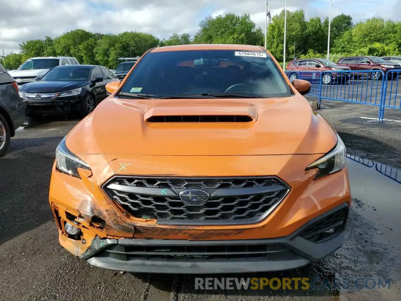 5 Photograph of a damaged car JF1VBAF65N9013756 SUBARU WRX 2022