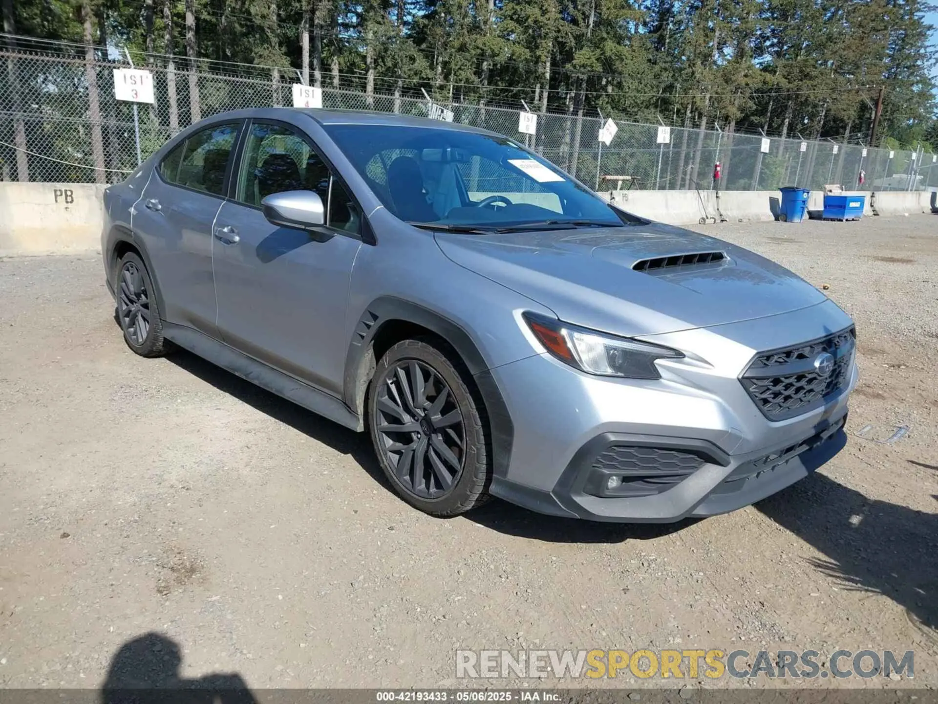 1 Photograph of a damaged car JF1VBAF65N9032677 SUBARU WRX 2022