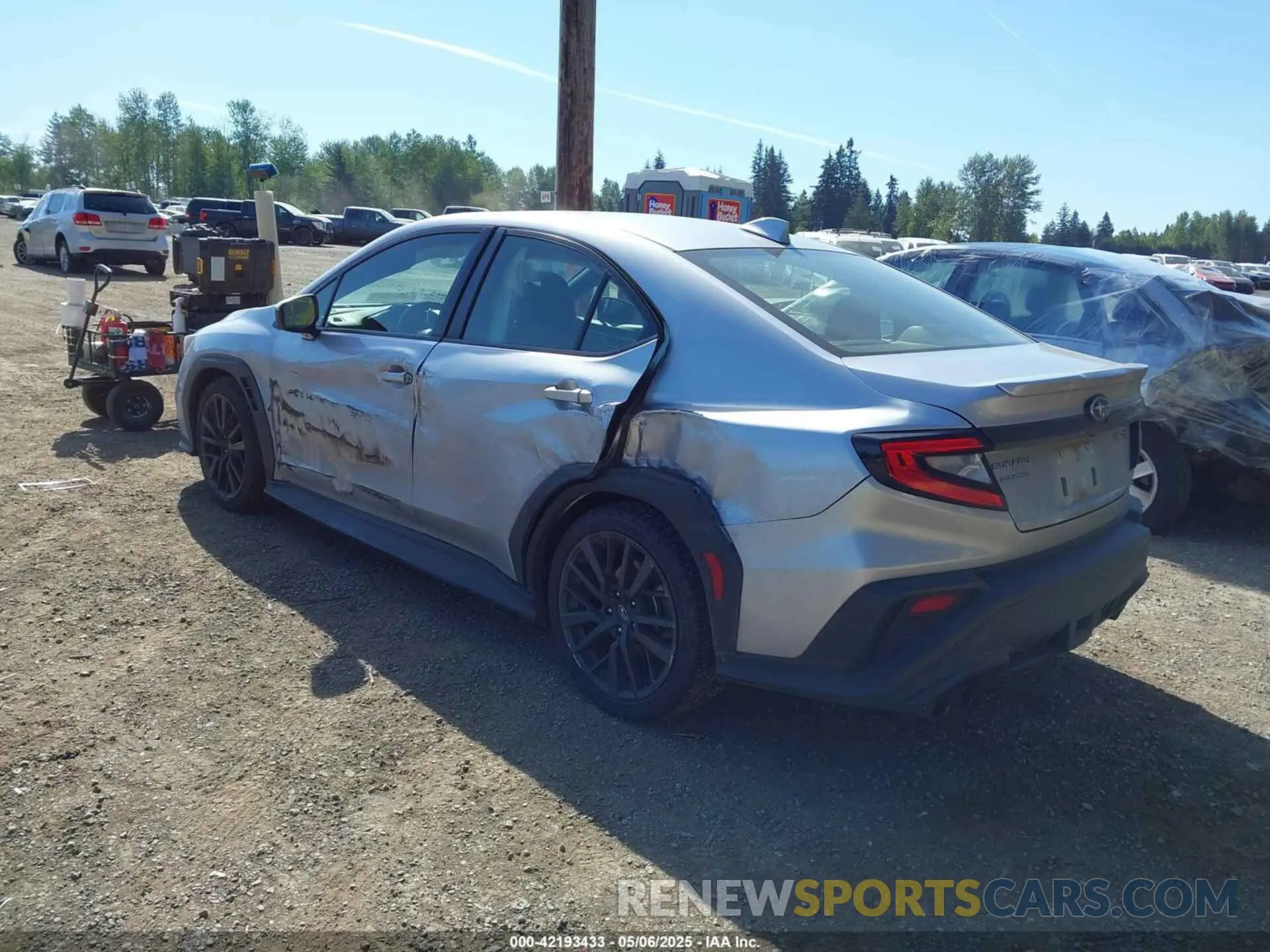 3 Photograph of a damaged car JF1VBAF65N9032677 SUBARU WRX 2022