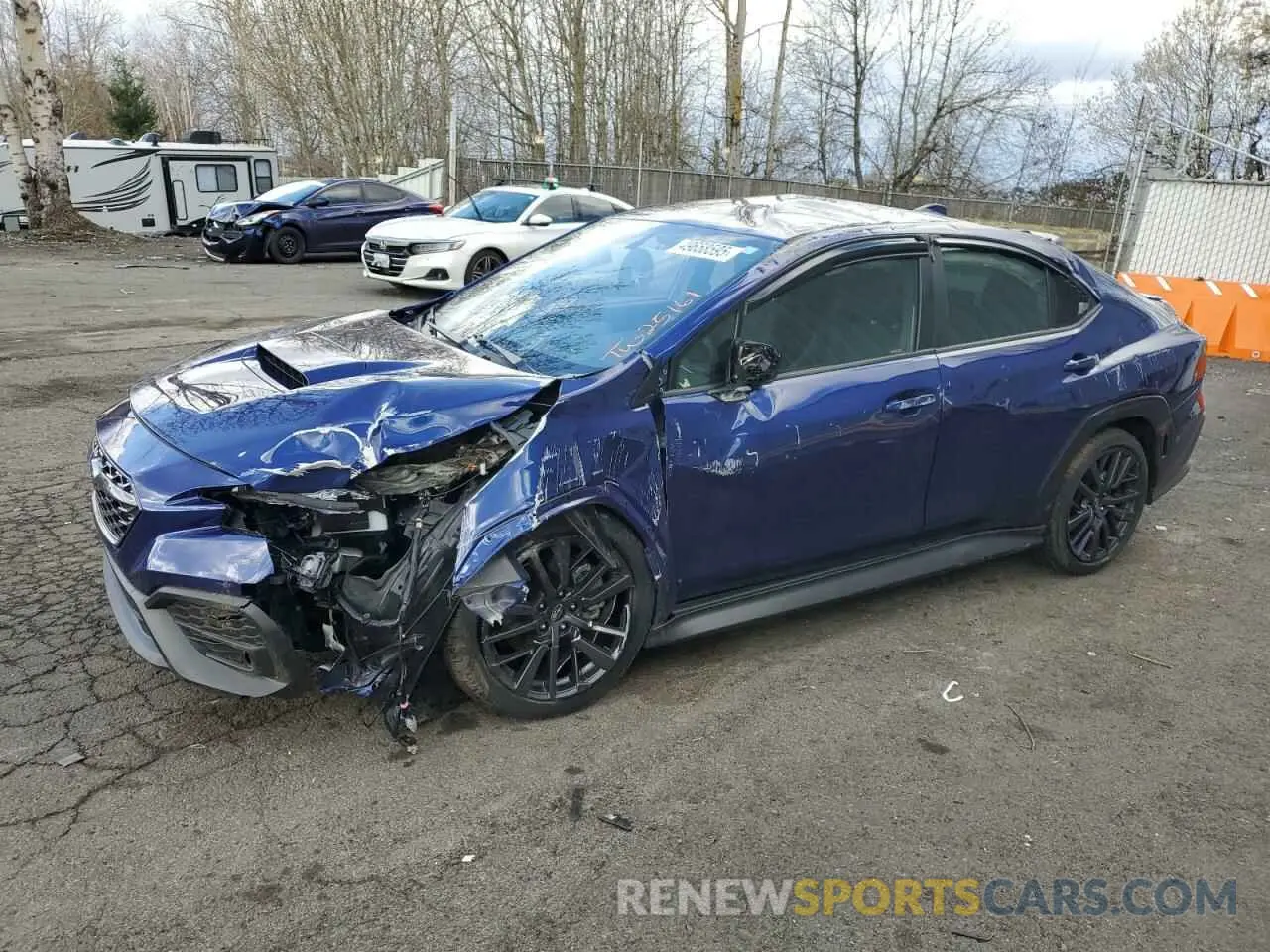 1 Photograph of a damaged car JF1VBAF65N9033019 SUBARU WRX 2022