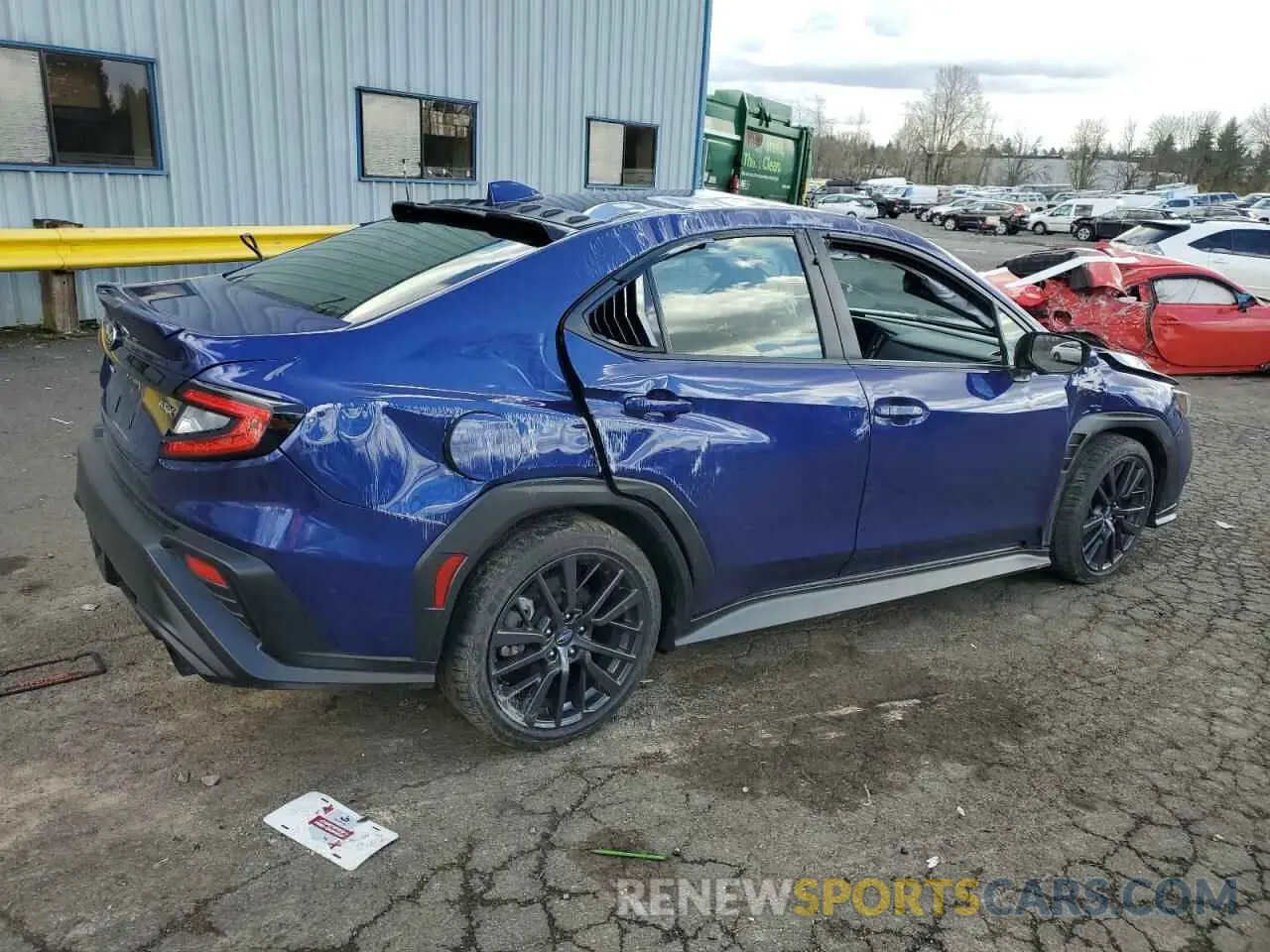 3 Photograph of a damaged car JF1VBAF65N9033019 SUBARU WRX 2022