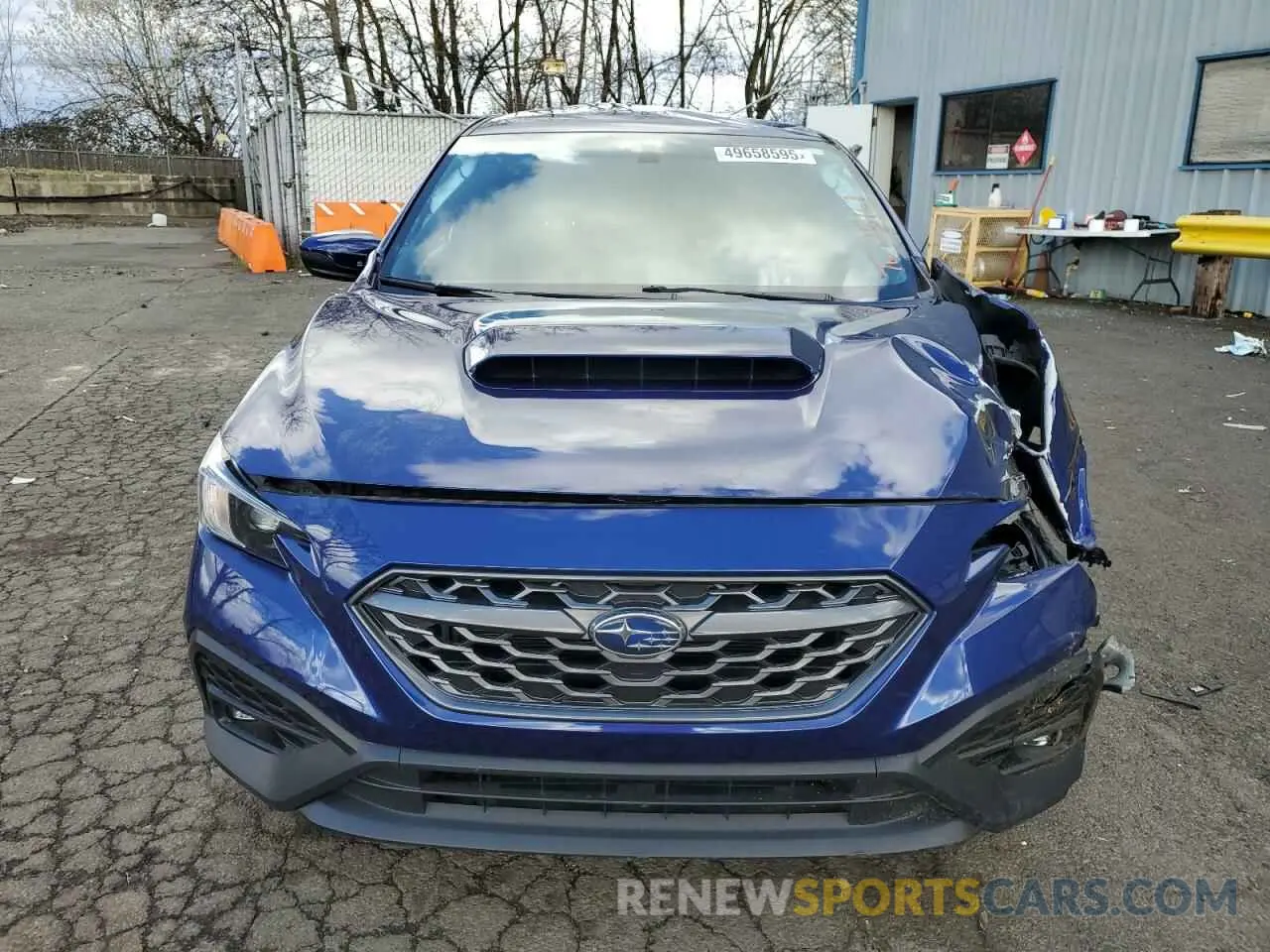 5 Photograph of a damaged car JF1VBAF65N9033019 SUBARU WRX 2022