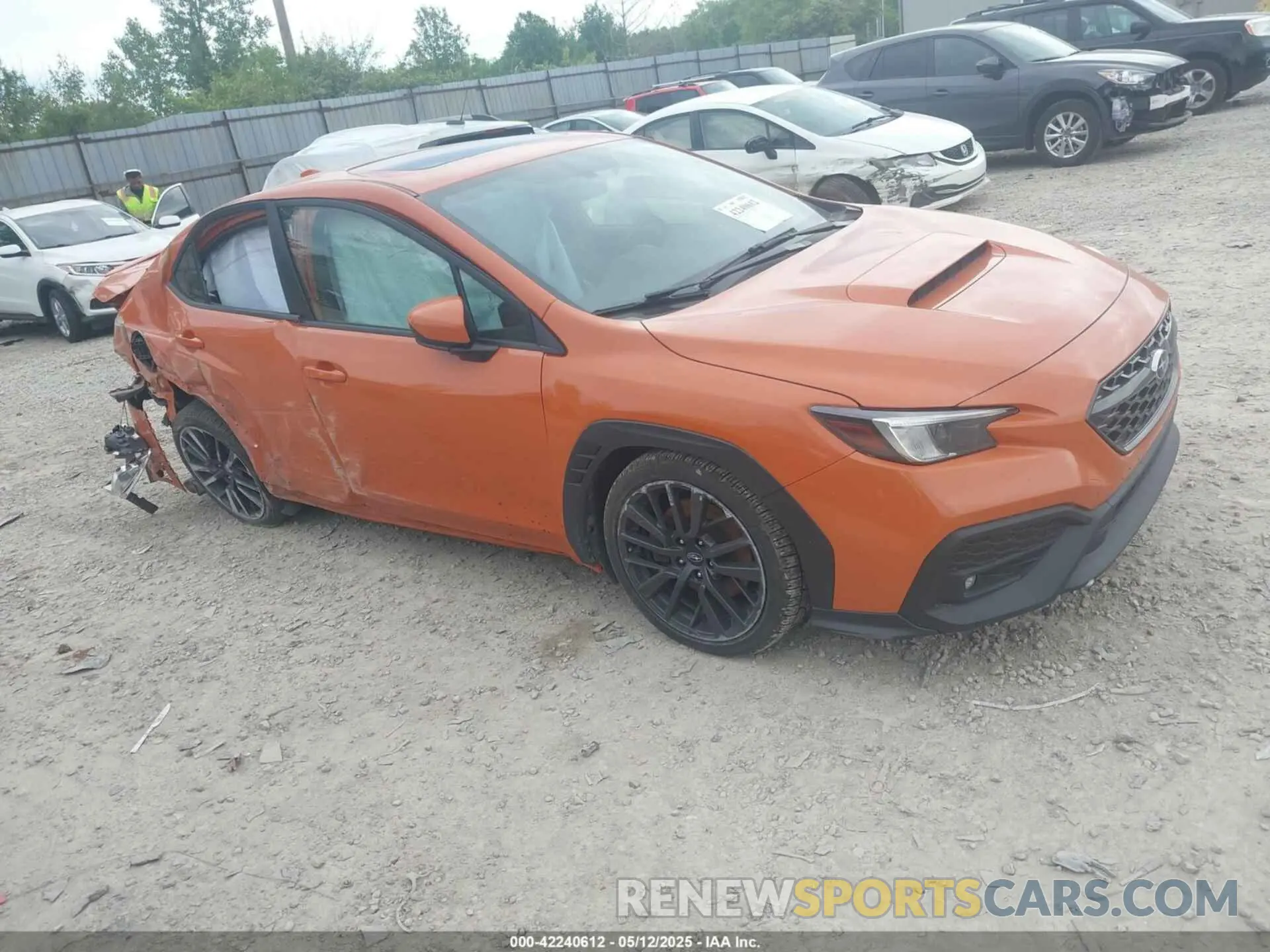 1 Photograph of a damaged car JF1VBAF66N9007528 SUBARU WRX 2022