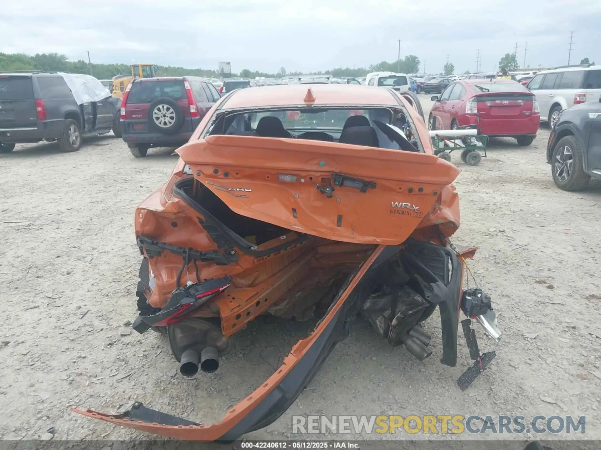 17 Photograph of a damaged car JF1VBAF66N9007528 SUBARU WRX 2022