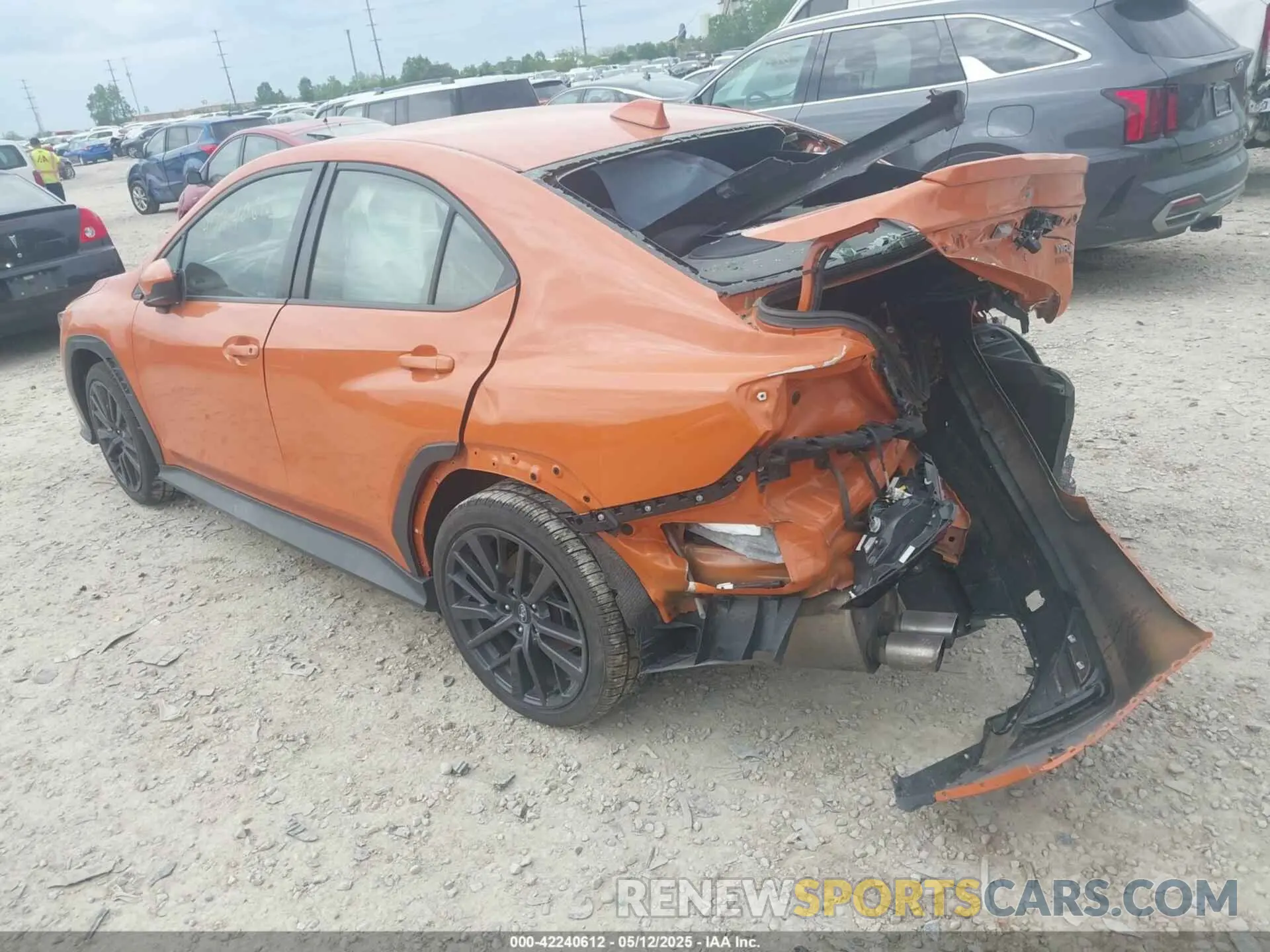 3 Photograph of a damaged car JF1VBAF66N9007528 SUBARU WRX 2022