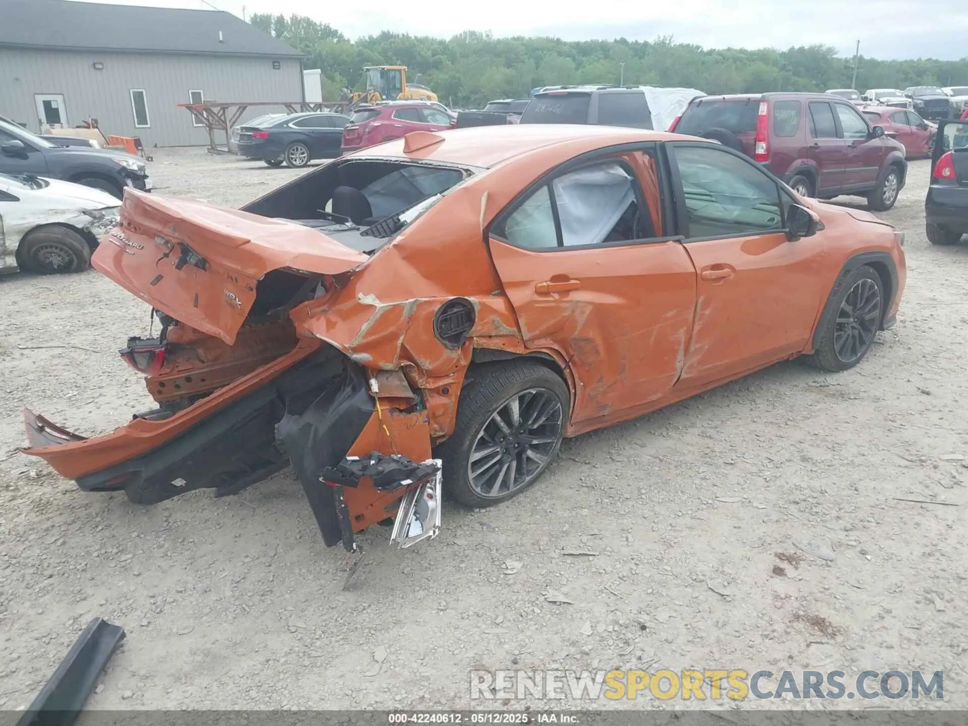 4 Photograph of a damaged car JF1VBAF66N9007528 SUBARU WRX 2022