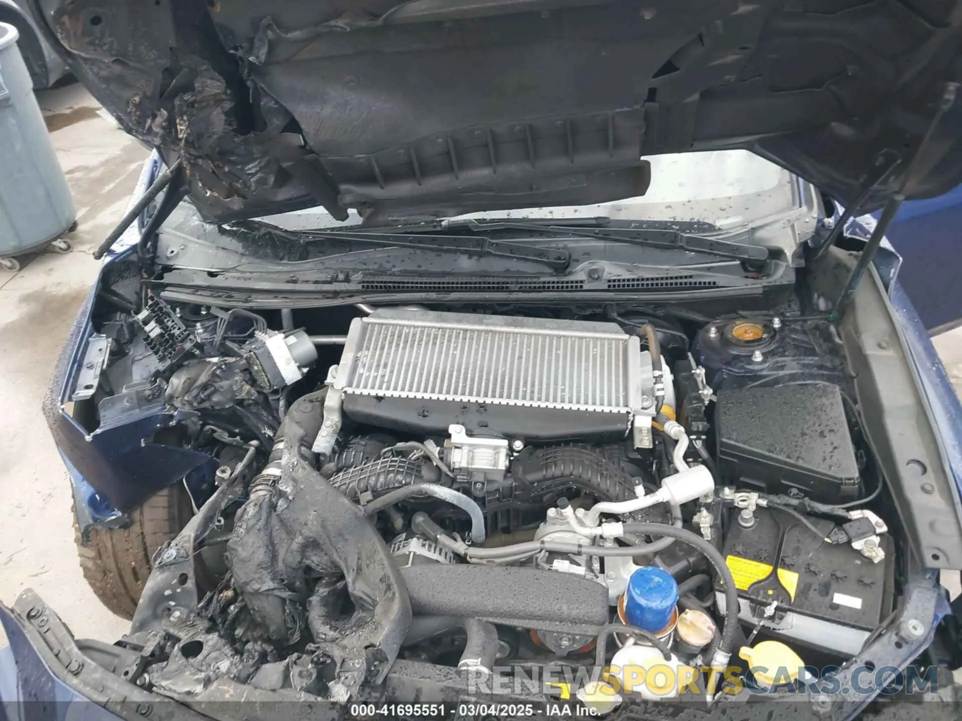 10 Photograph of a damaged car JF1VBAF66N9009165 SUBARU WRX 2022