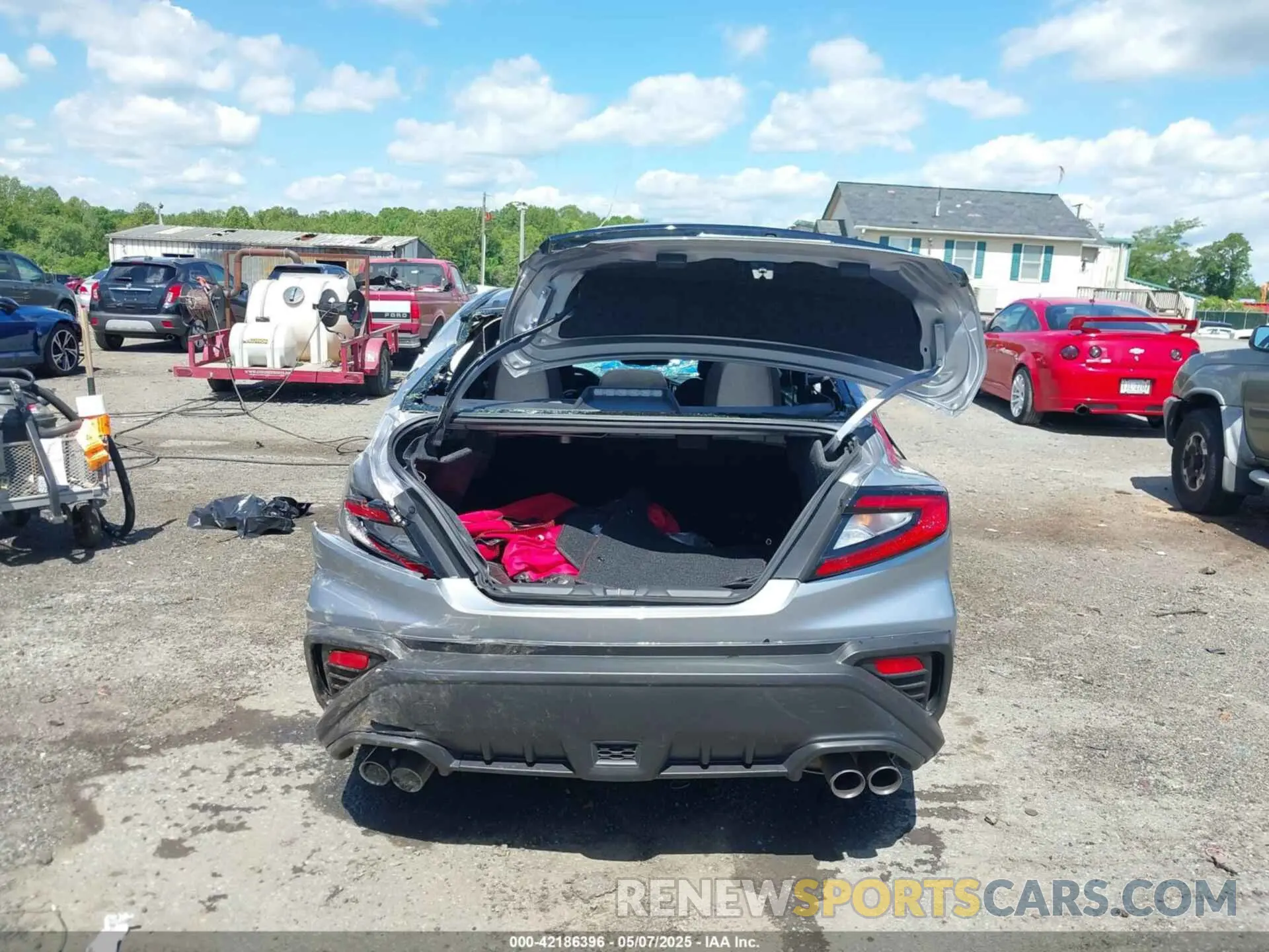 16 Photograph of a damaged car JF1VBAF66N9033305 SUBARU WRX 2022