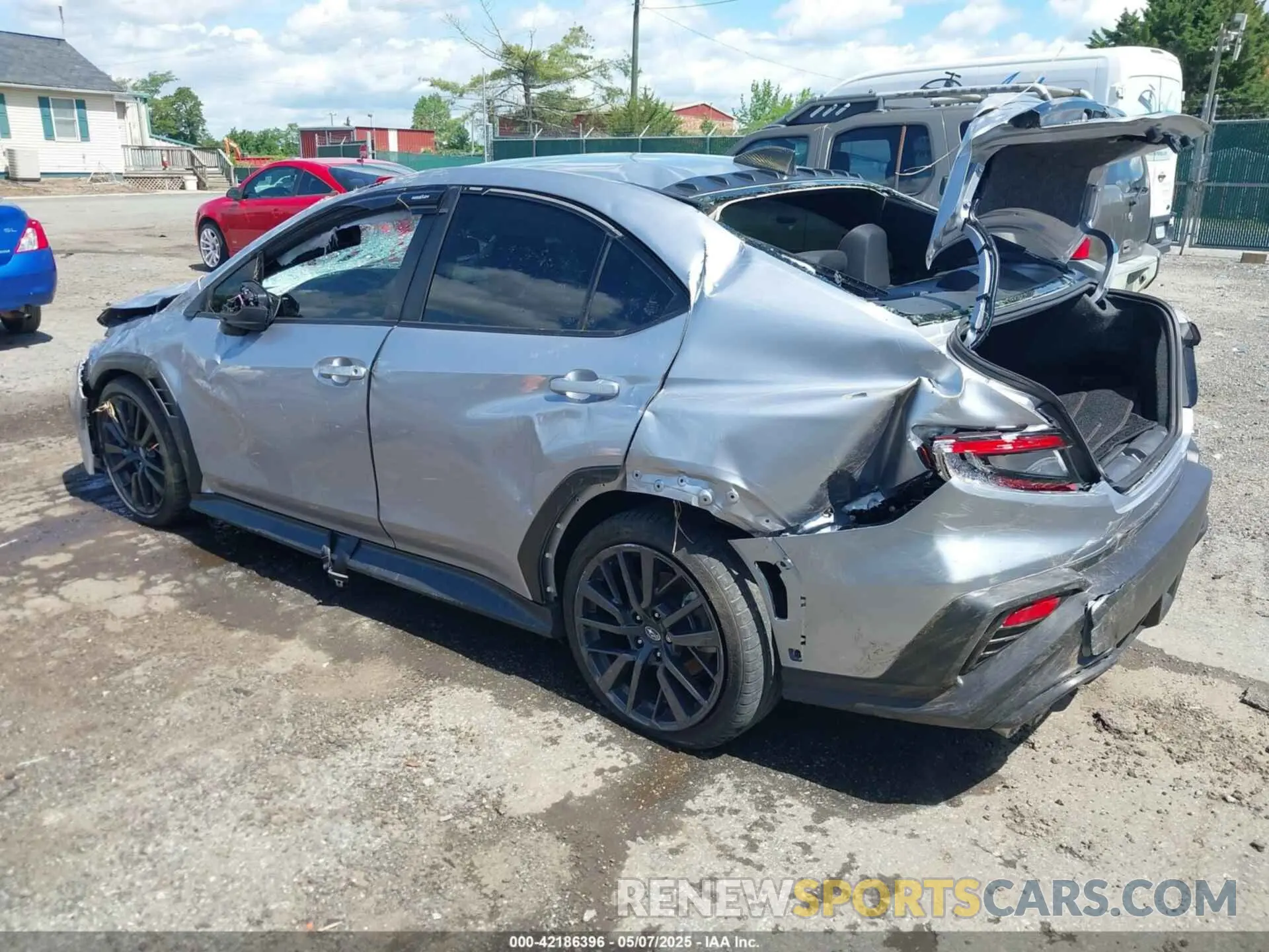 3 Photograph of a damaged car JF1VBAF66N9033305 SUBARU WRX 2022