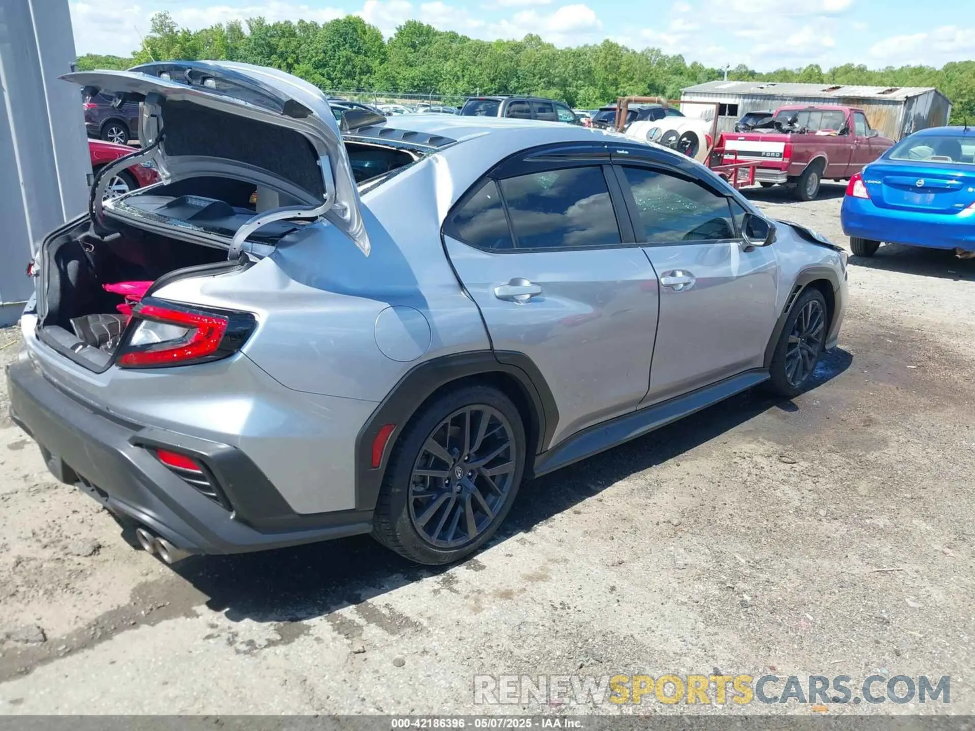 4 Photograph of a damaged car JF1VBAF66N9033305 SUBARU WRX 2022