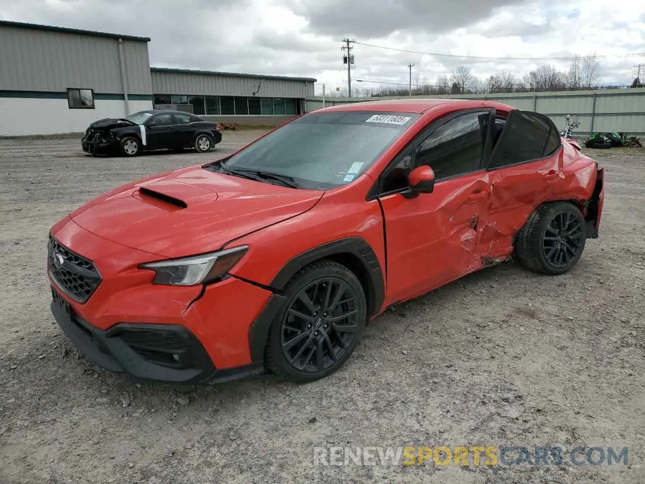 1 Photograph of a damaged car JF1VBAF68N9009703 SUBARU WRX 2022
