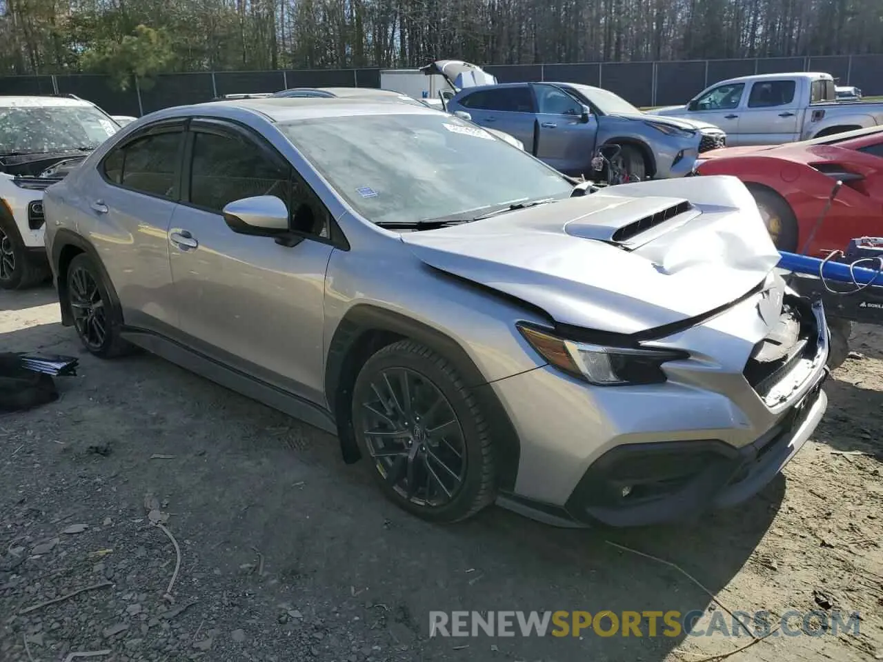 4 Photograph of a damaged car JF1VBAF68N9024752 SUBARU WRX 2022