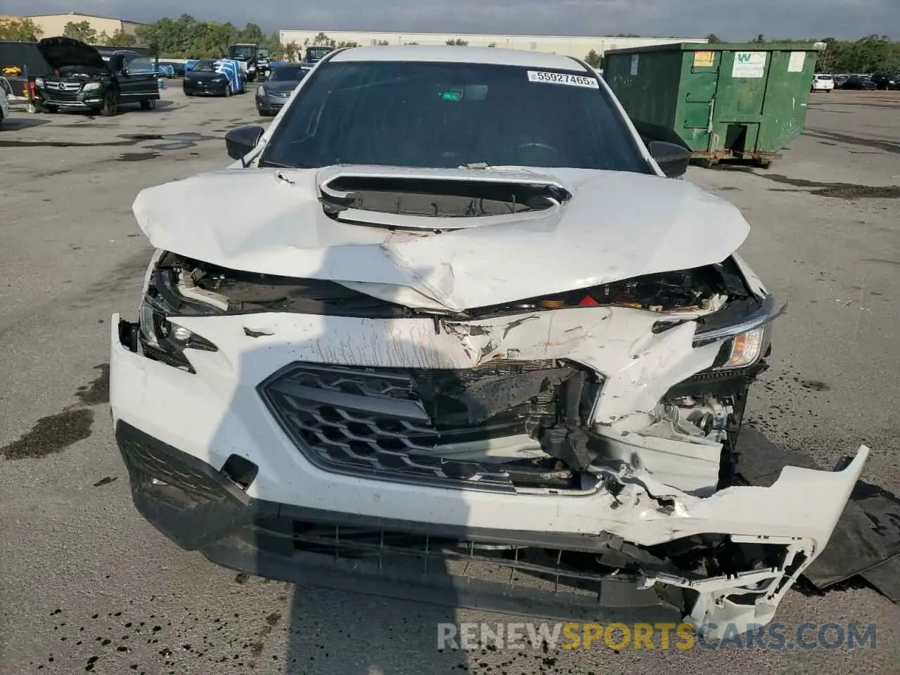 5 Photograph of a damaged car JF1VBAF69N9003375 SUBARU WRX 2022