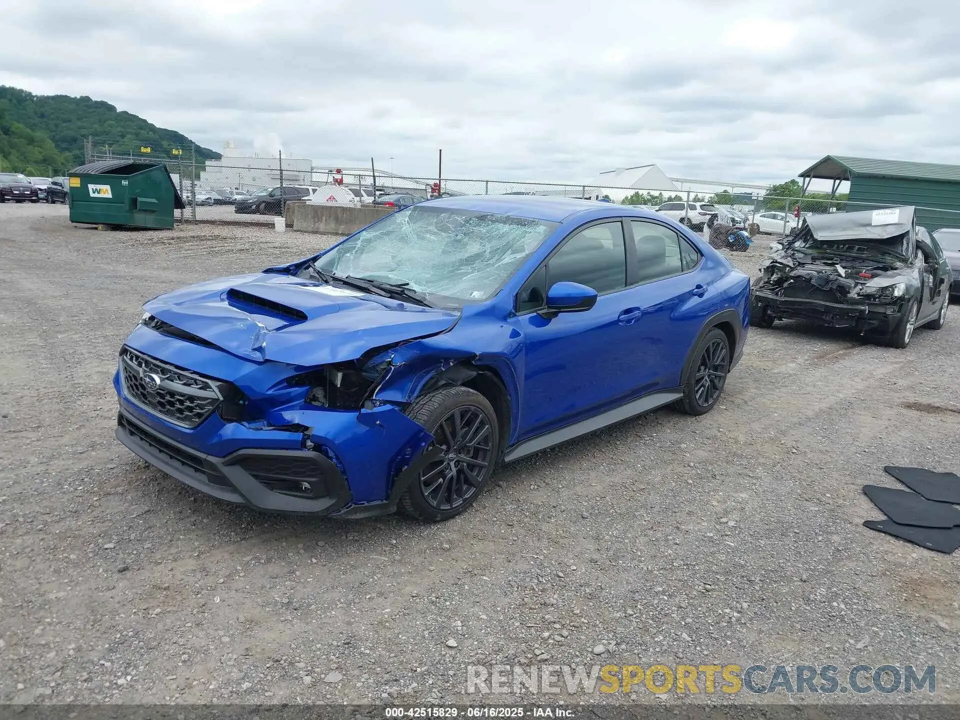 2 Photograph of a damaged car JF1VBAF69N9011864 SUBARU WRX 2022