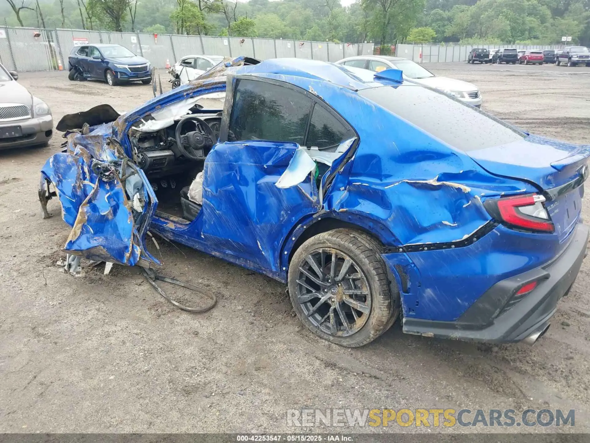 3 Photograph of a damaged car JF1VBAF69N9015459 SUBARU WRX 2022