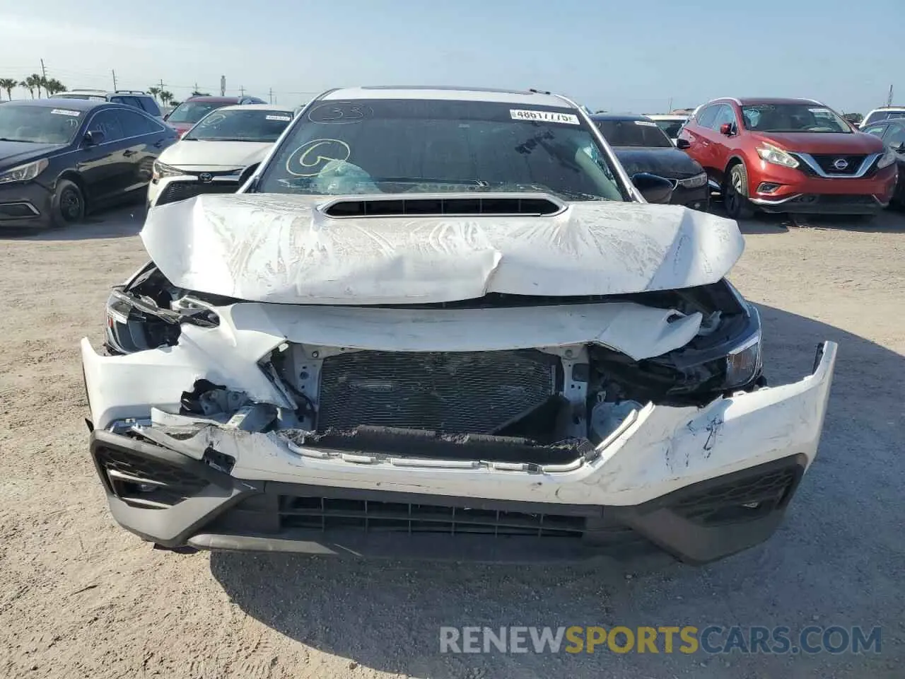5 Photograph of a damaged car JF1VBAF69N9031807 SUBARU WRX 2022