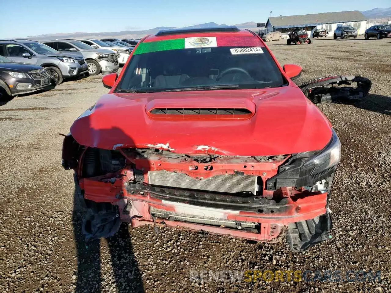 5 Photograph of a damaged car JF1VBAF6XN9012568 SUBARU WRX 2022