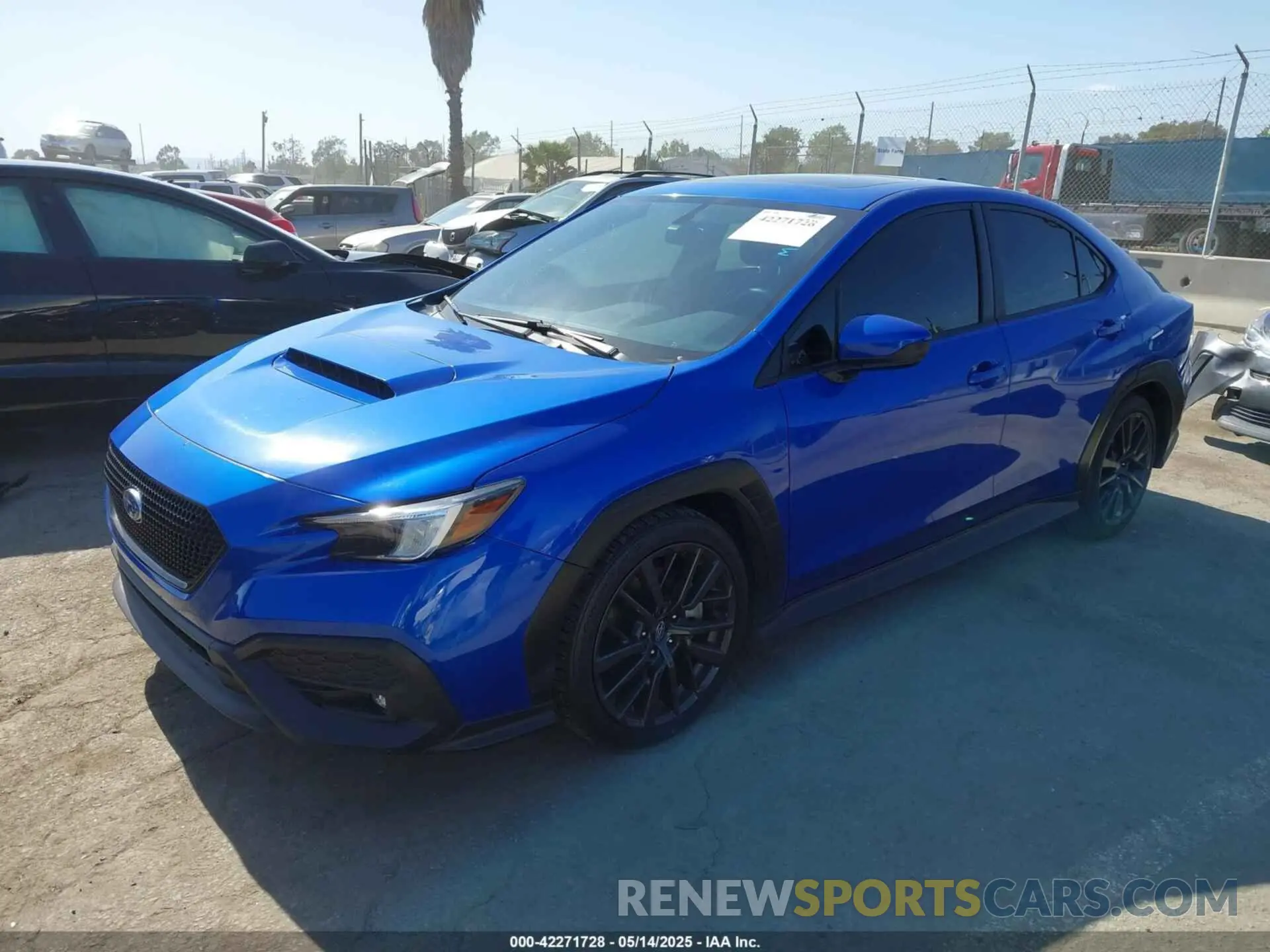 2 Photograph of a damaged car JF1VBAF6XN9022632 SUBARU WRX 2022