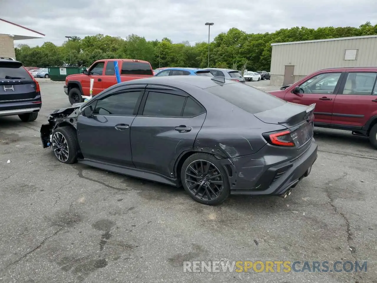 2 Photograph of a damaged car JF1VBAH63N8015010 SUBARU WRX 2022